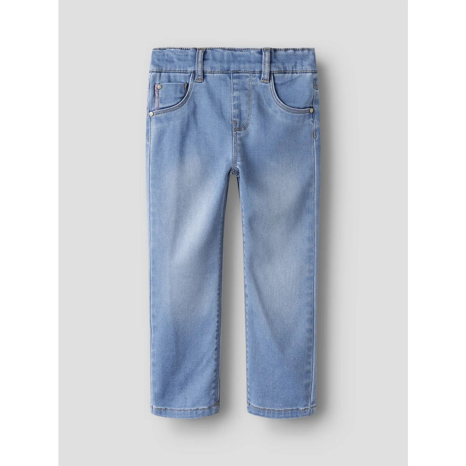 Name It Light Blue Denim Nmfsalli Slim Dnm Leggings 5357-To Noos - Image 3