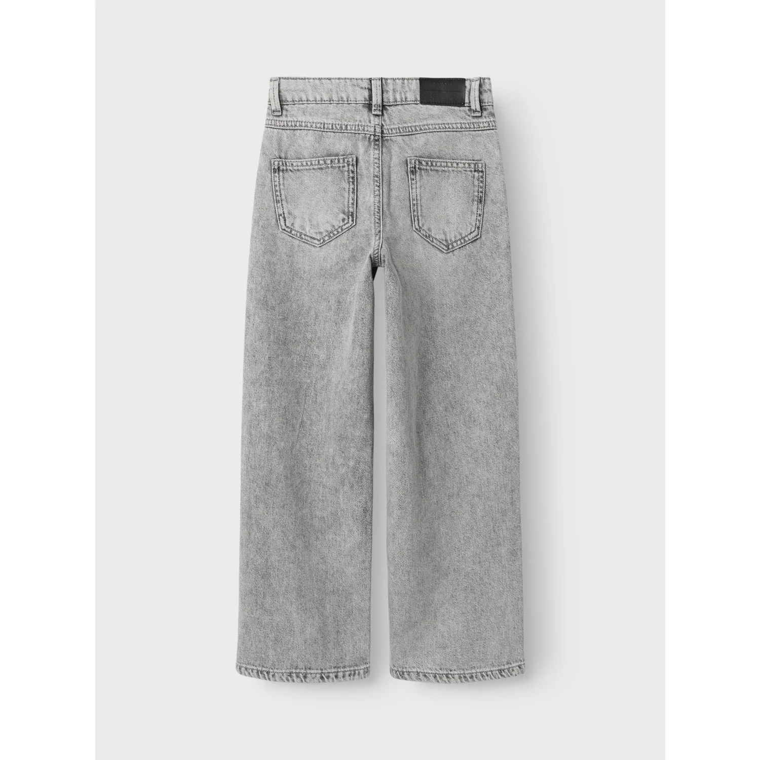 Name It Light Grey Denim Nkfrose Hw Wide Jeans Destr 1411-Be Noos - Image 5