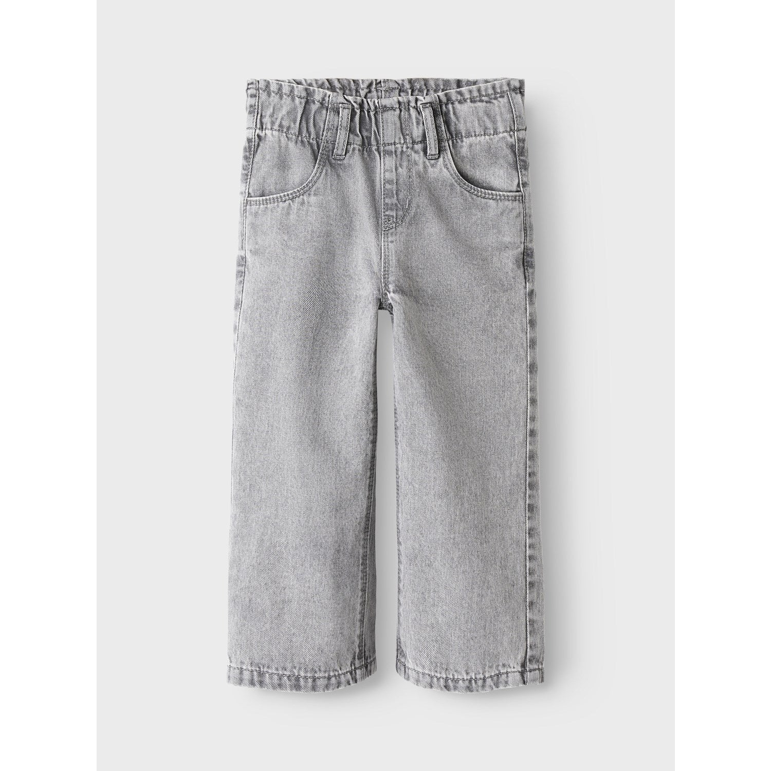 Name It Light Grey Denim Nmfrose Wide Swe Jeans 3005-Ov Lnoos - Image 5