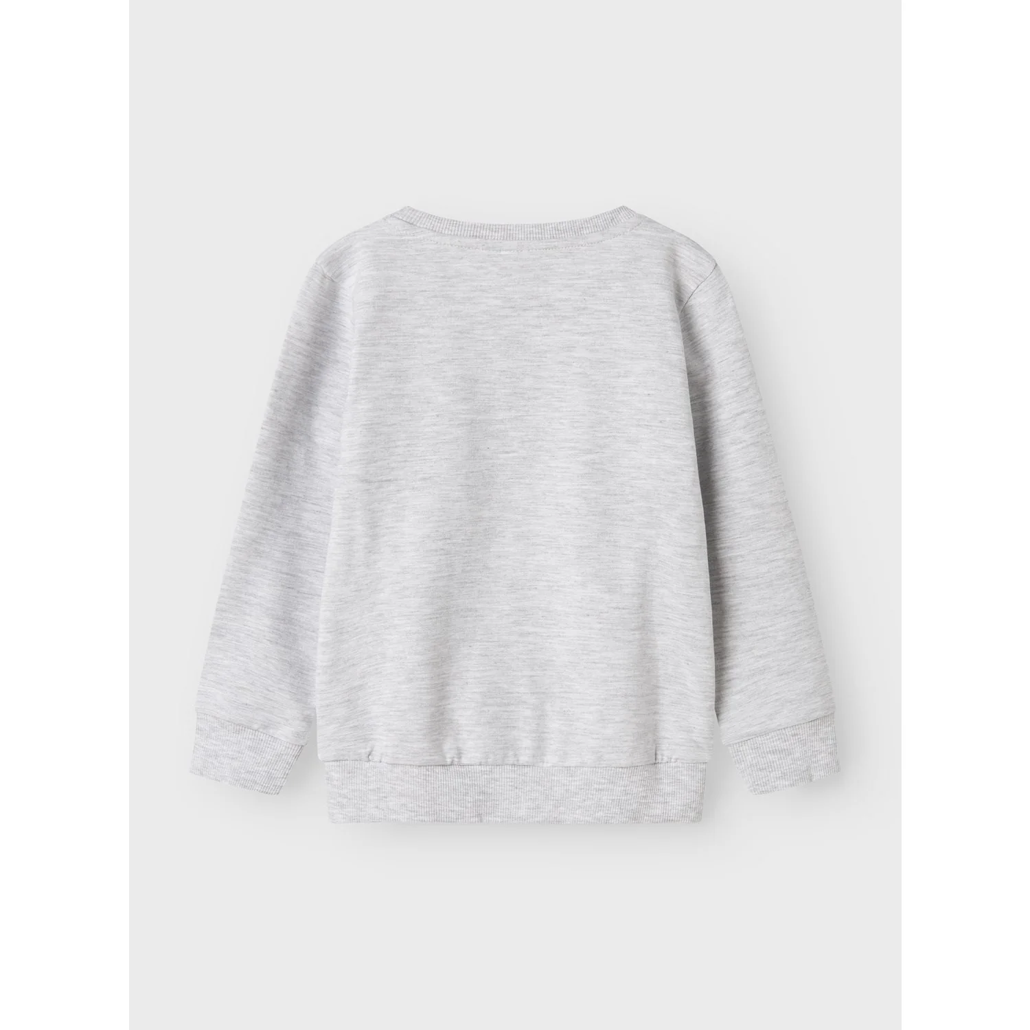 Name It Light Grey Melange Nmmkamden Ls Sweat Unb - Image 5