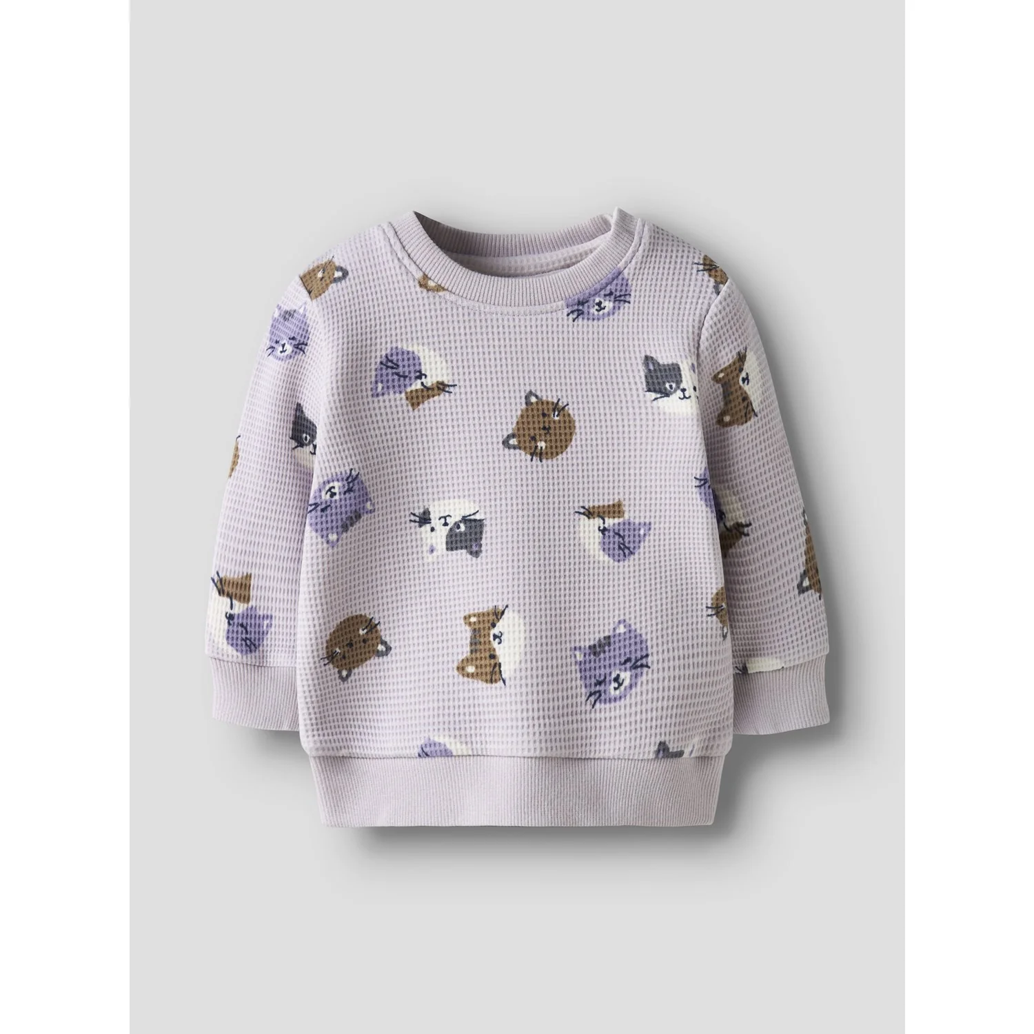 Name It Lilac Marble Nbftammie Ls O-Neck - Image 4