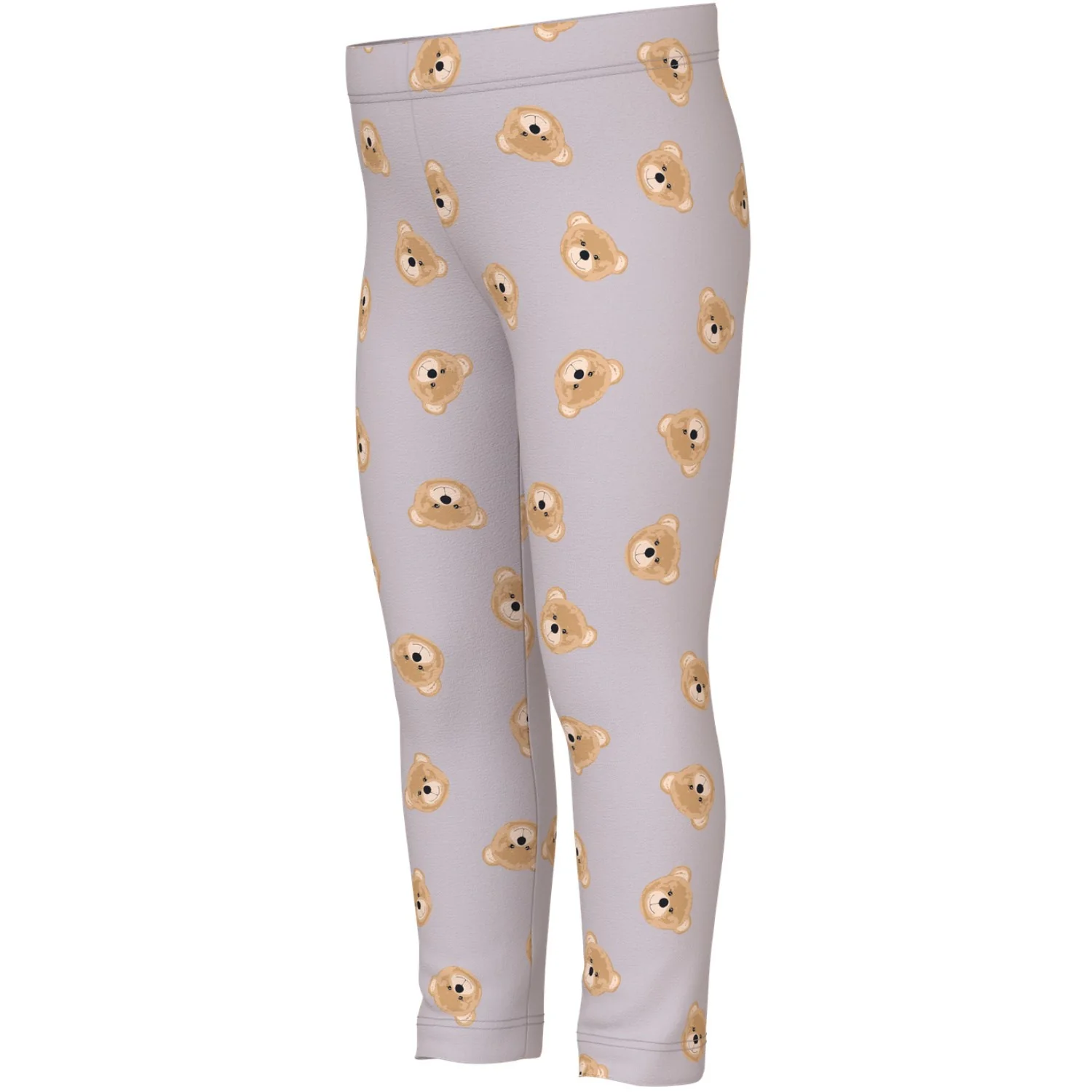 Name It Lilac Marble Teddy Bears Nmfvivian Aop Leggings - Image 2