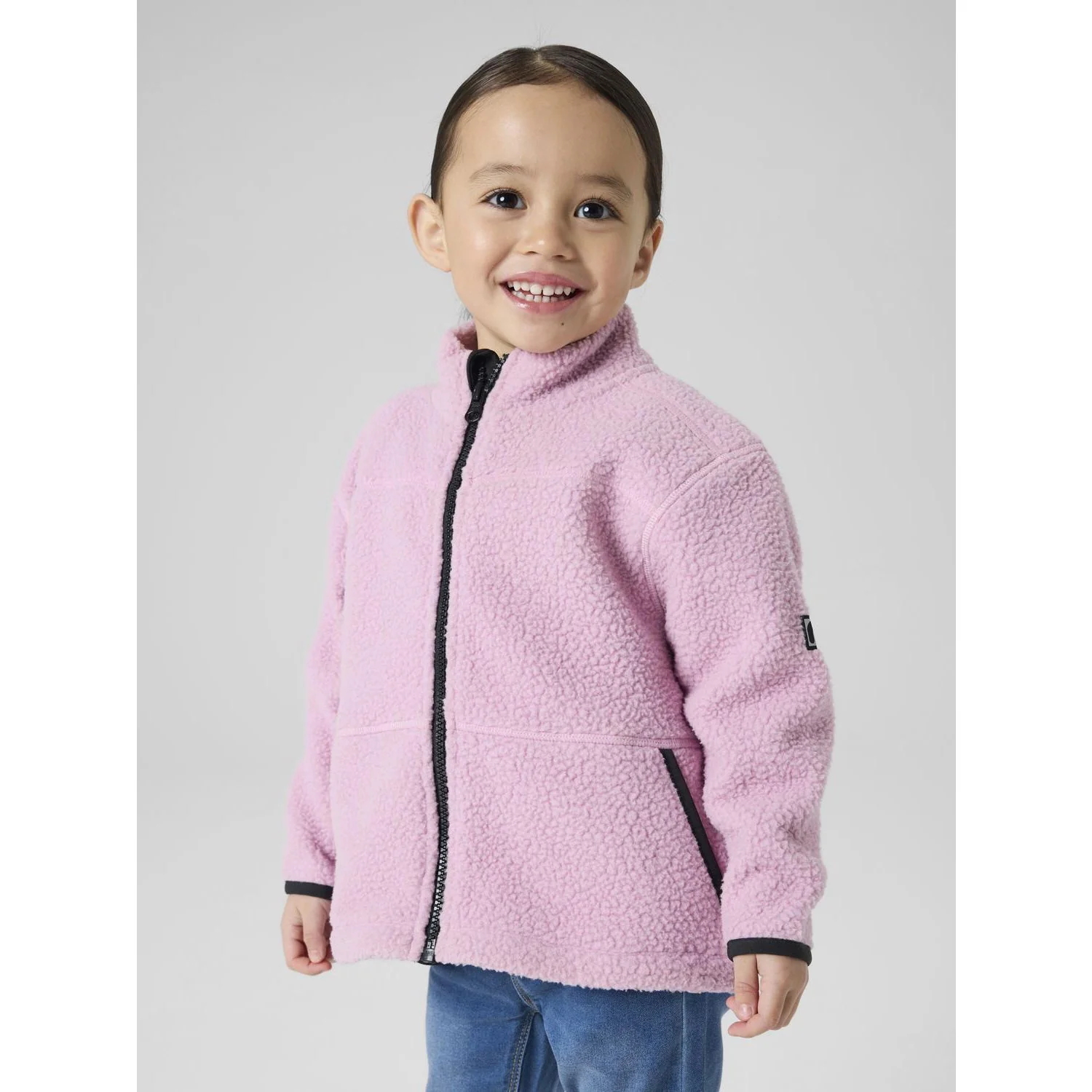 Name It Mauve Mist Nmfbulina Ls Nreg Teddy Card - Image 2