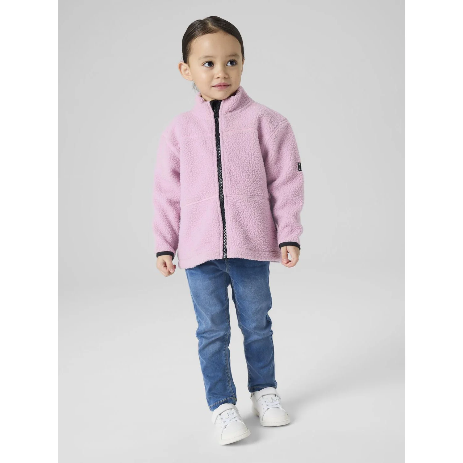 Name It Mauve Mist Nmfbulina Ls Nreg Teddy Card - Image 3