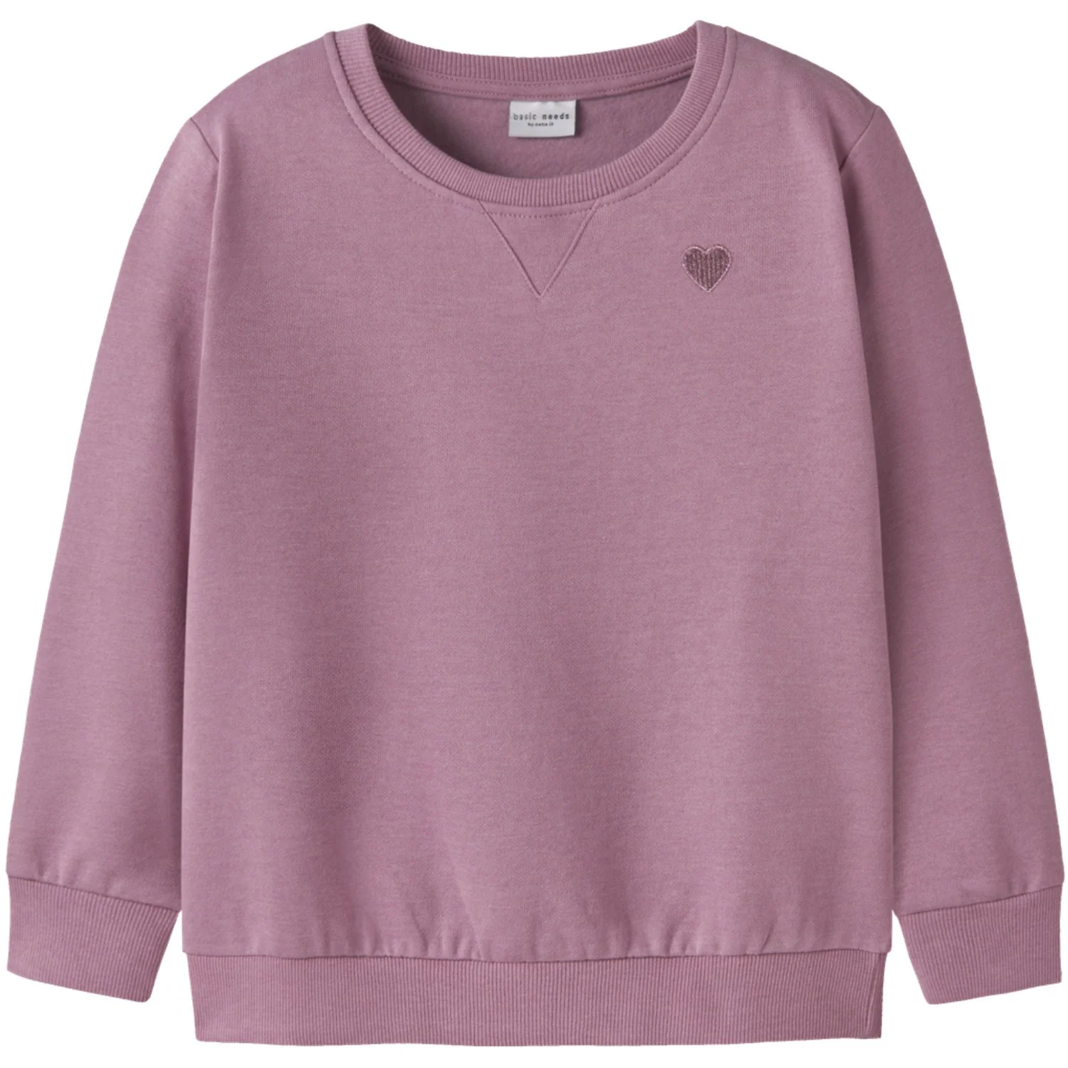Name It Mauve Orchid Nmfvima Ls Sweat Bru Noos - Image 2