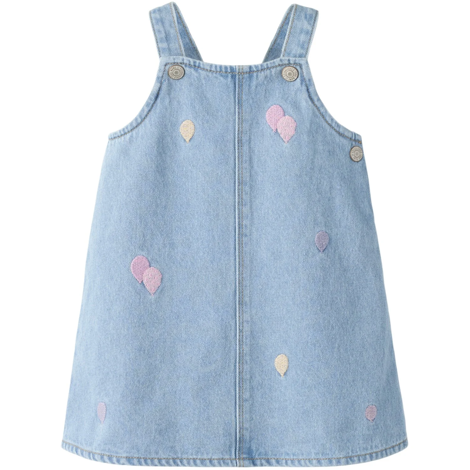 Name It Medium Blue Denim Balloons Nbfsilla Dnm Kjole 4999-Za