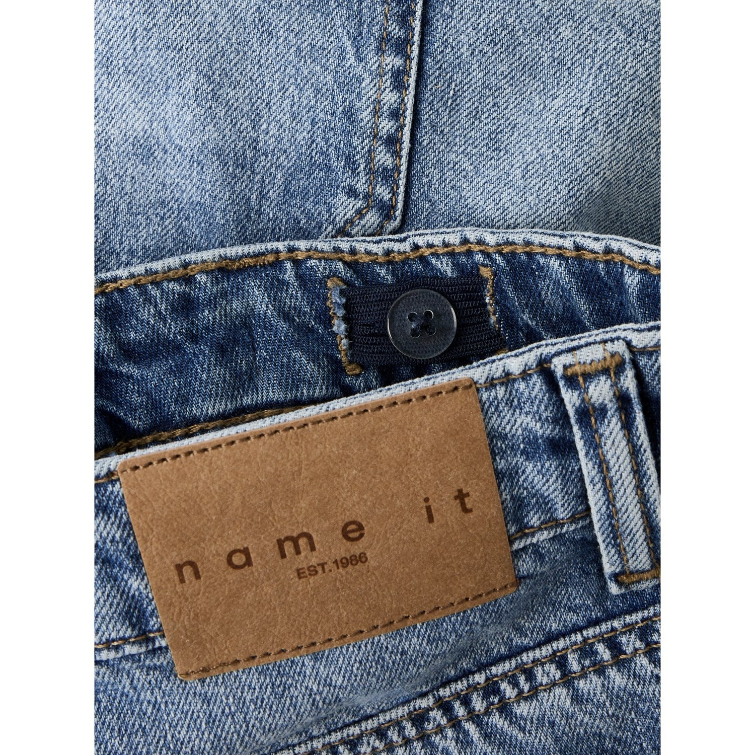 Name It Medium Blue Denim Nkfemma Dnm Skort 1040-Mj Noos - Image 5