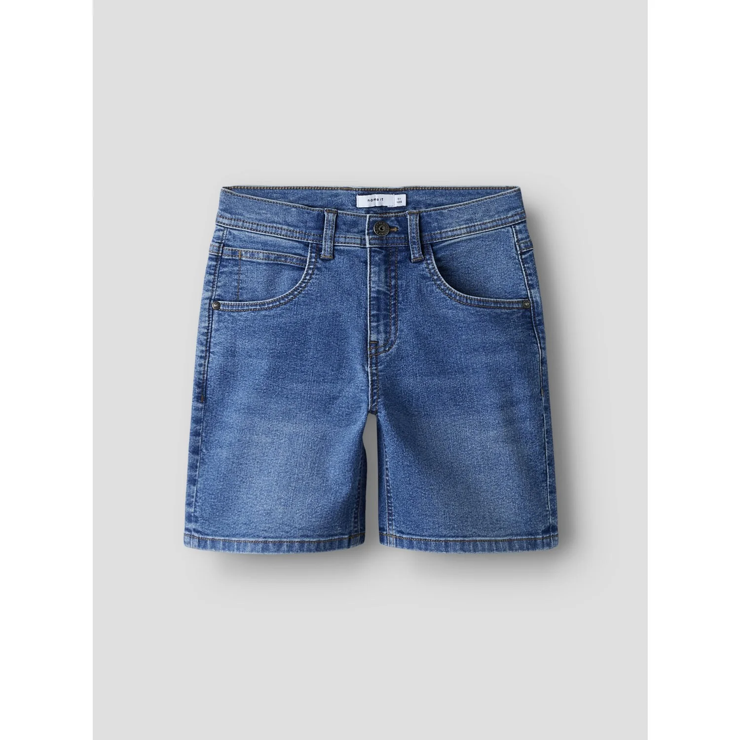 Name It Medium Blue Denim Nkmryan St Dnm Shorts 1080-Dt Tb - Image 5