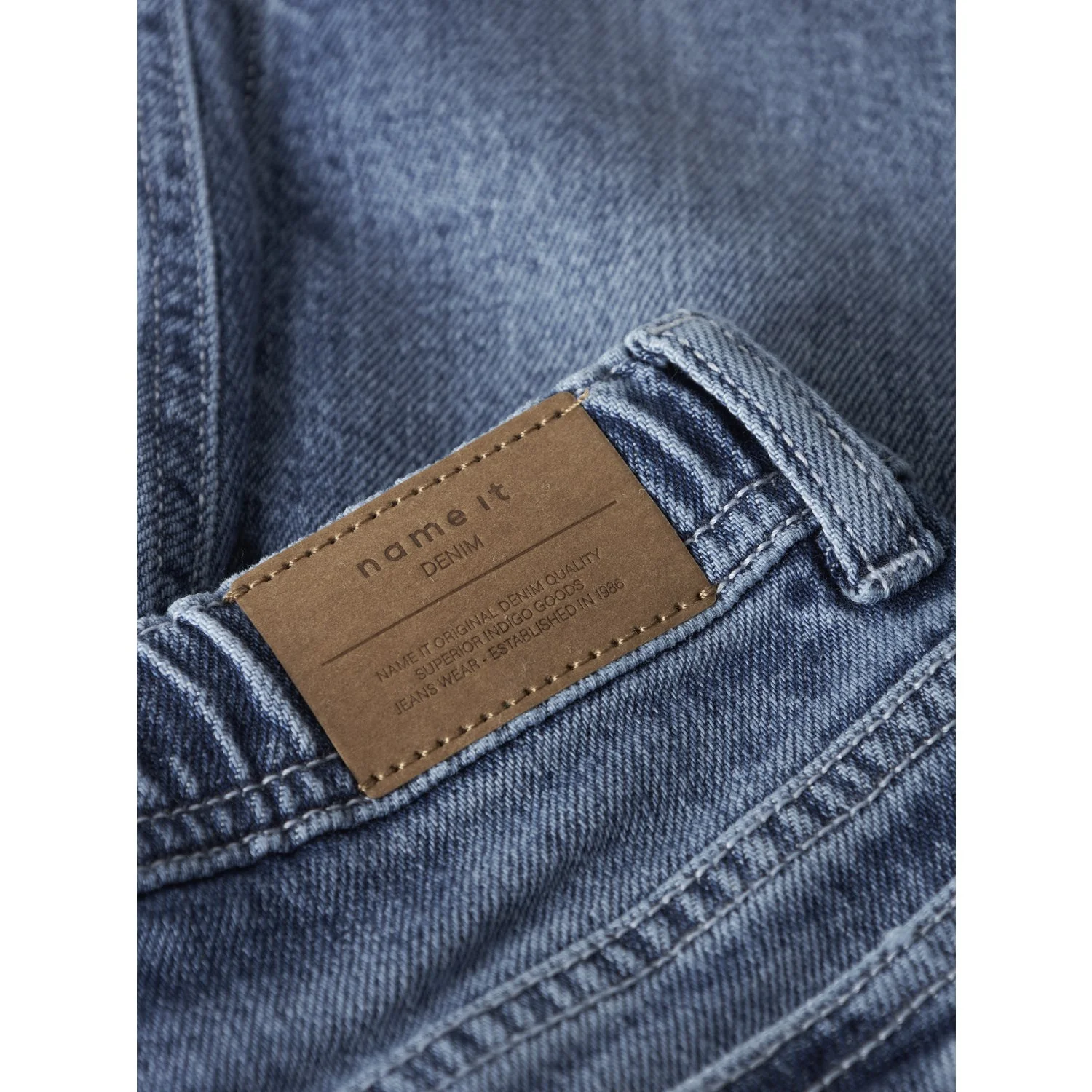 Name It Medium Blue Denim Nmmben Tapered Jeans 2310-Az T - Image 2