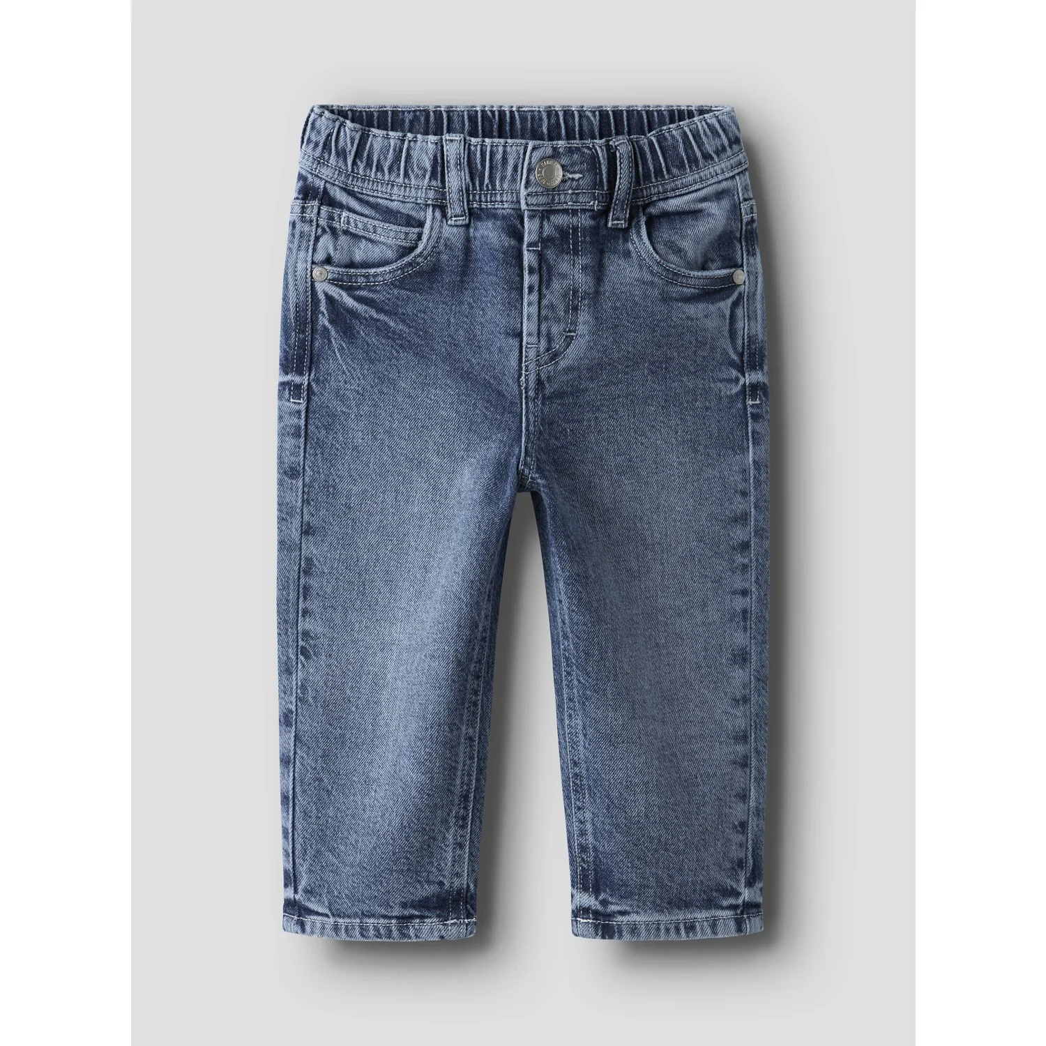 Name It Medium Blue Denim Nmmben Tapered Jeans 2310-Az T - Image 4