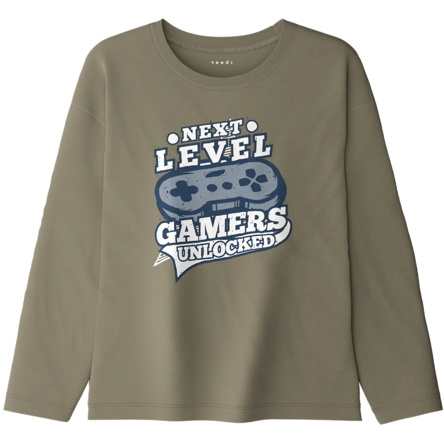 Name It Mermaid Next Level Nkmvictor Ls Rlx Top