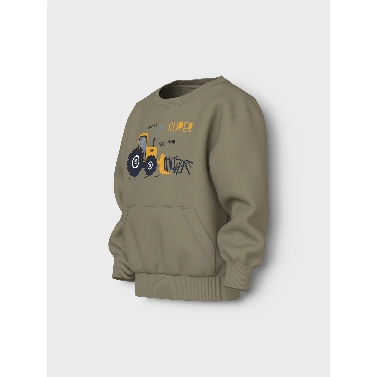 Name It Mermaid Super Nmmvugo Ls Nreg Sweat Bru - Image 2