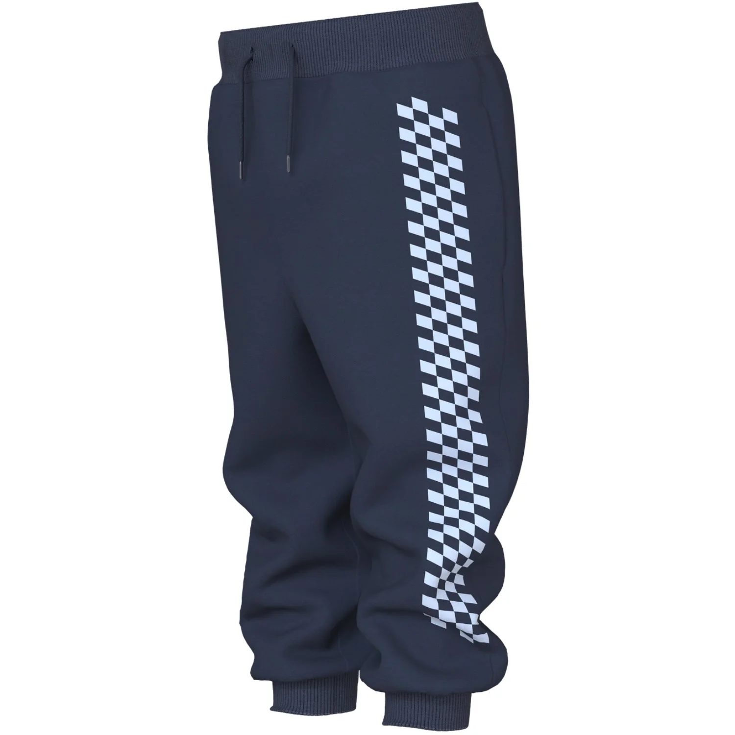 Name It Navy Blazer Check Flag Nmmvoltinus Nreg Swe Bukser Bru - Image 2