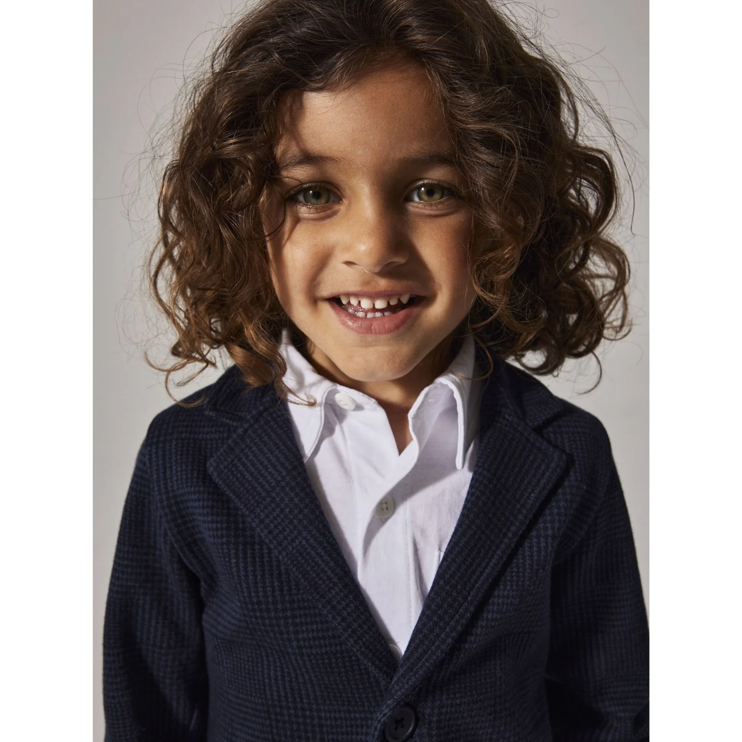 Name It Navy Blazer Check Nmmrobino Sweat Blazer Unb - Image 8