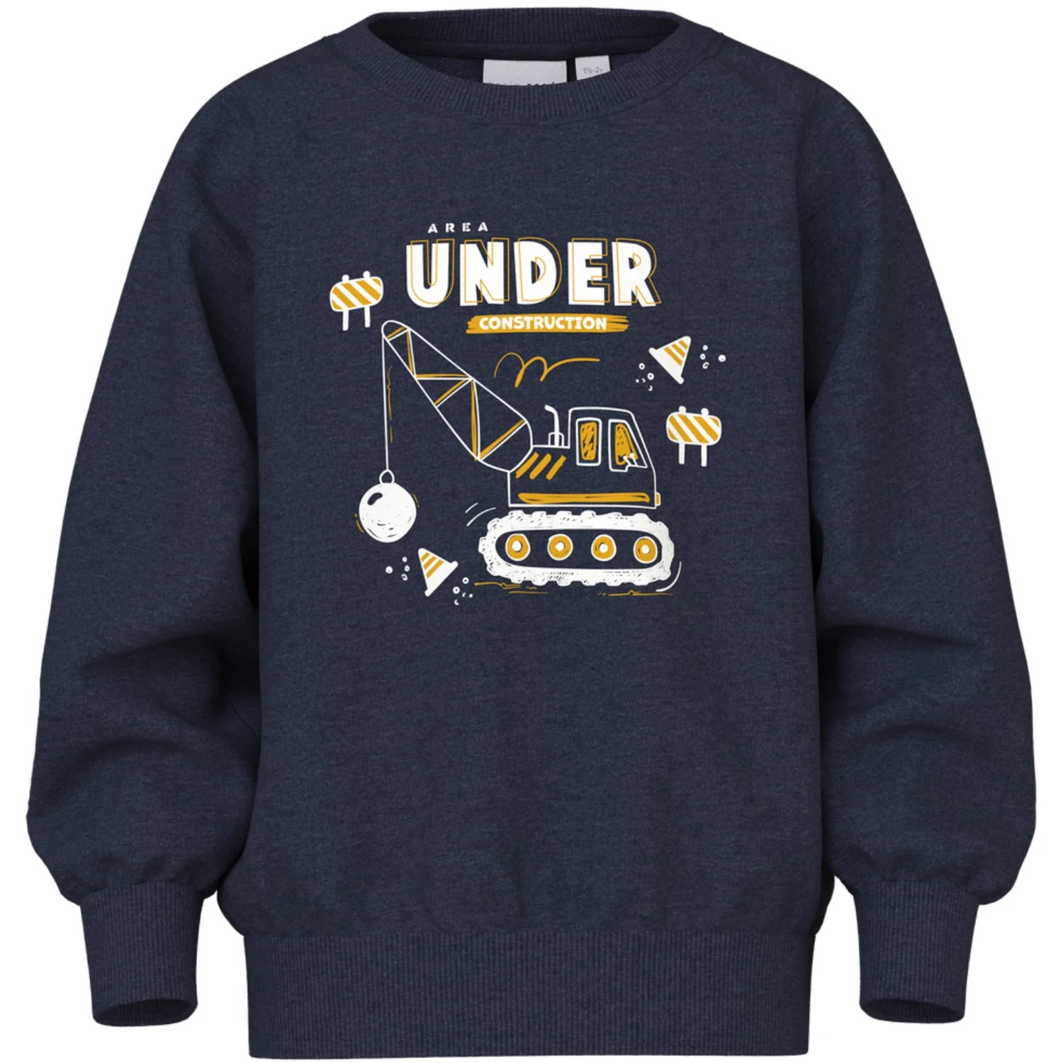 Name It Navy Blazer Construction Nmmvion Ls Nreg Sweat Unb