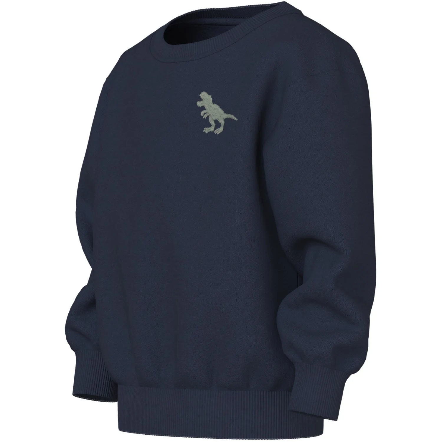 Name It Navy Blazer Dino Nmmvallen Ls Nreg Sweat Bru - Image 2