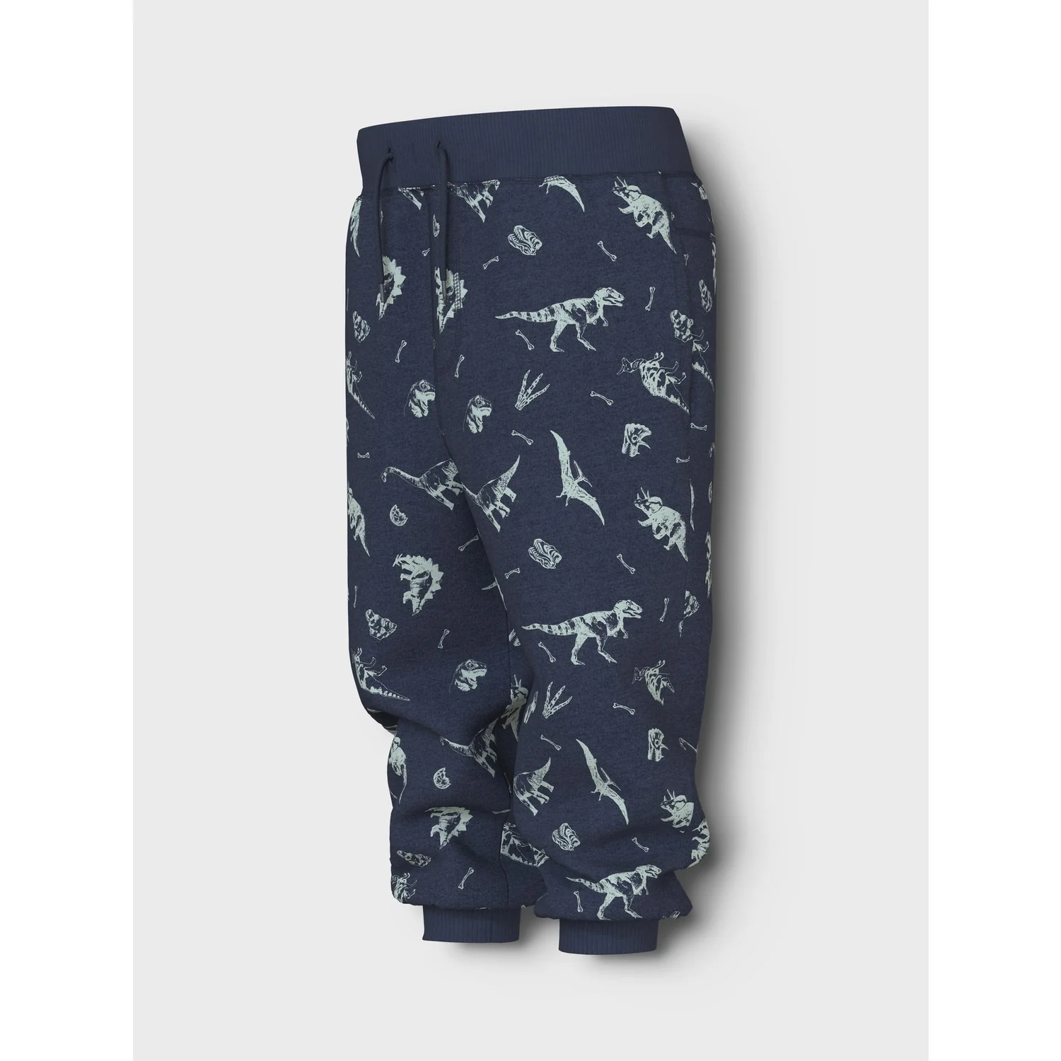 Name It Navy Blazer Dino World Nmmvimo Nreg Aop Swe Bukser Bru - Image 2