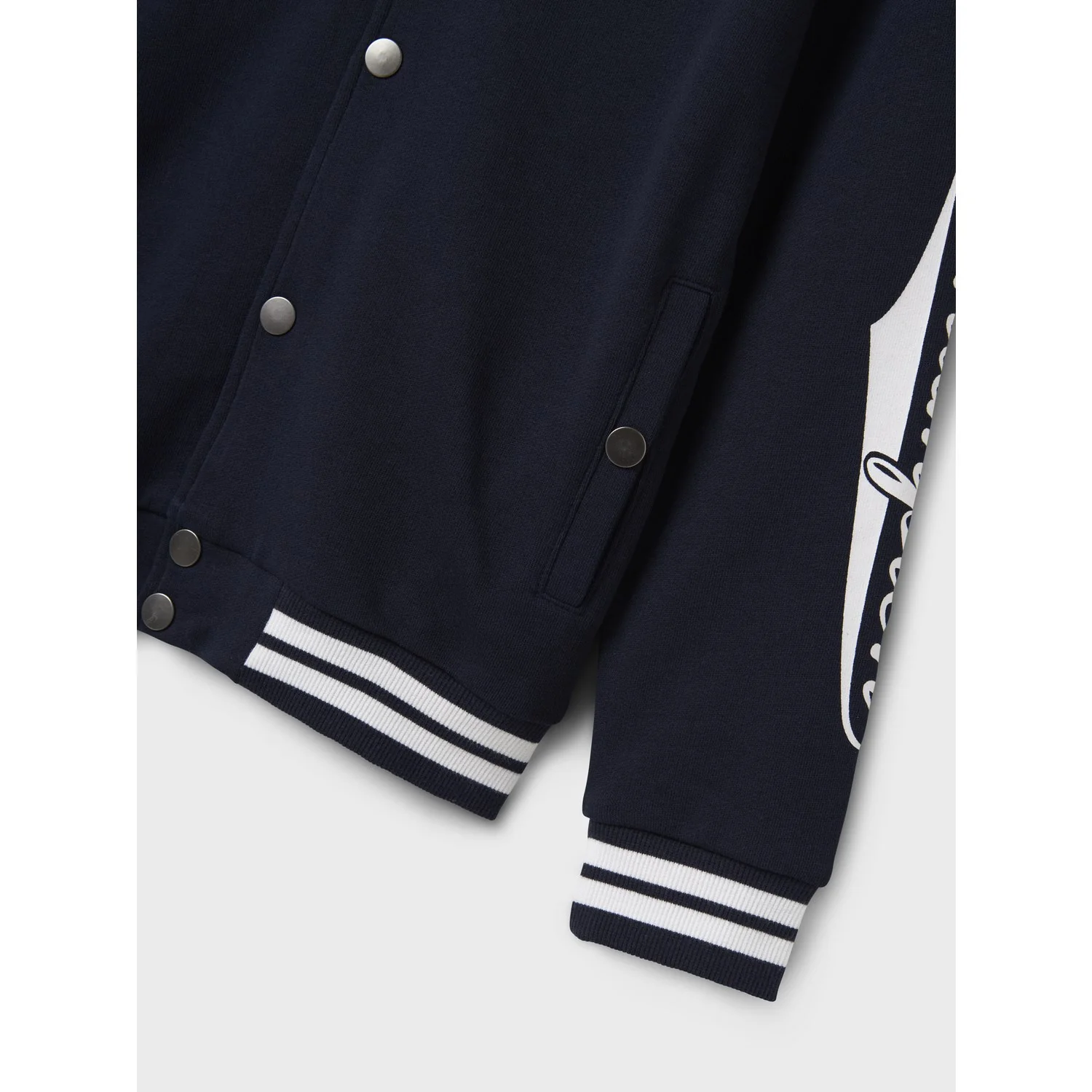 Name It Navy Blazer Nkmkiel Ls Nreg Sweat Card Unb - Image 2