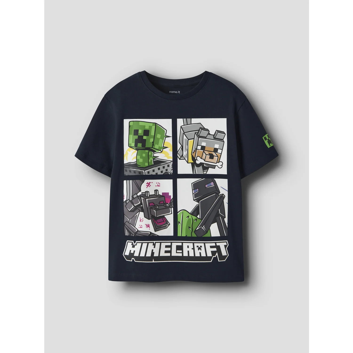 Name It Navy Blazer Nkmmykin Minecraft Ss Nreg Top Box Bfu - Image 5