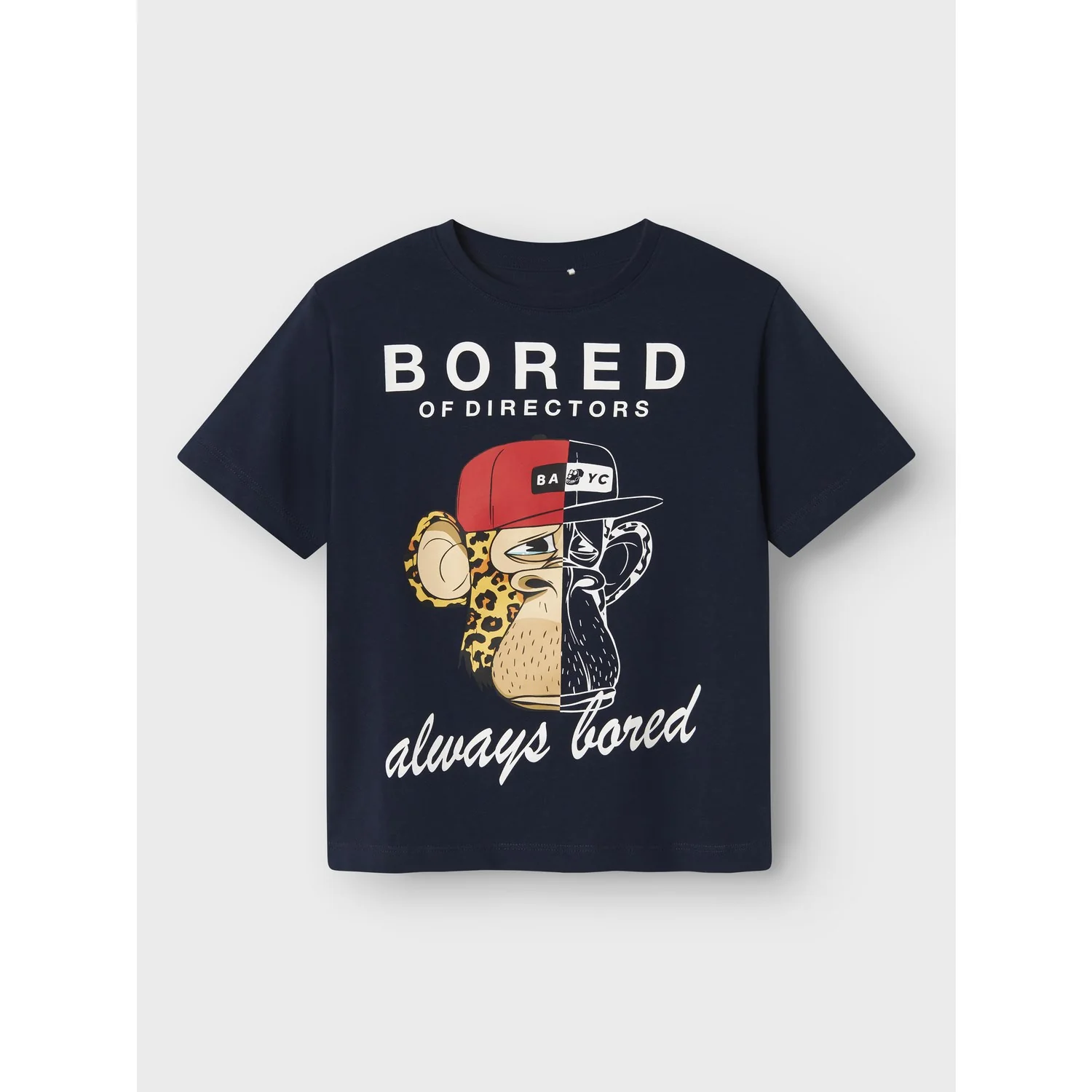 Name It Navy Blazer Nkmstuff Bod Ss Nreg Top Box Sky - Image 3