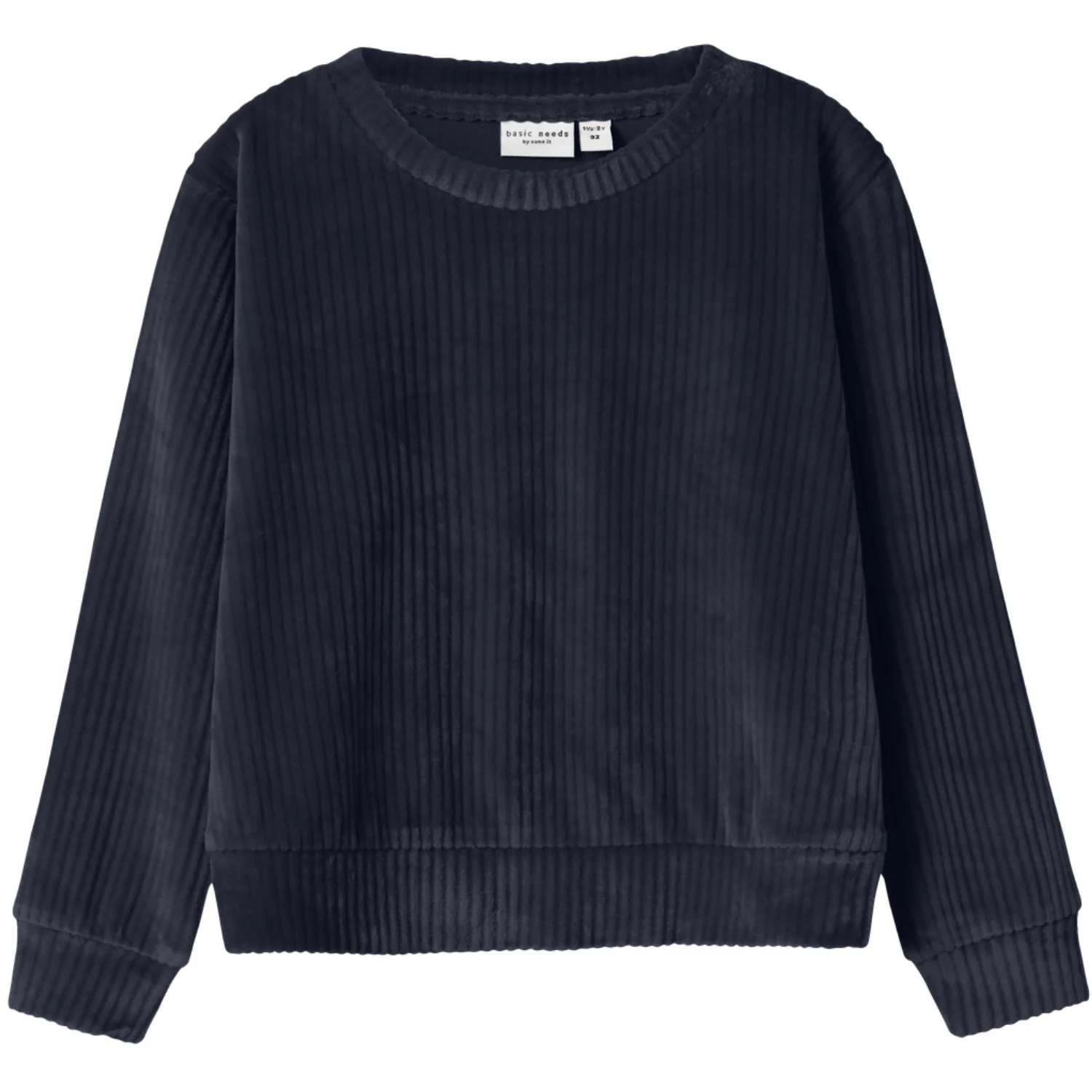 Name It Navy Blazer Nmfveloa Ls Velvet Short Top