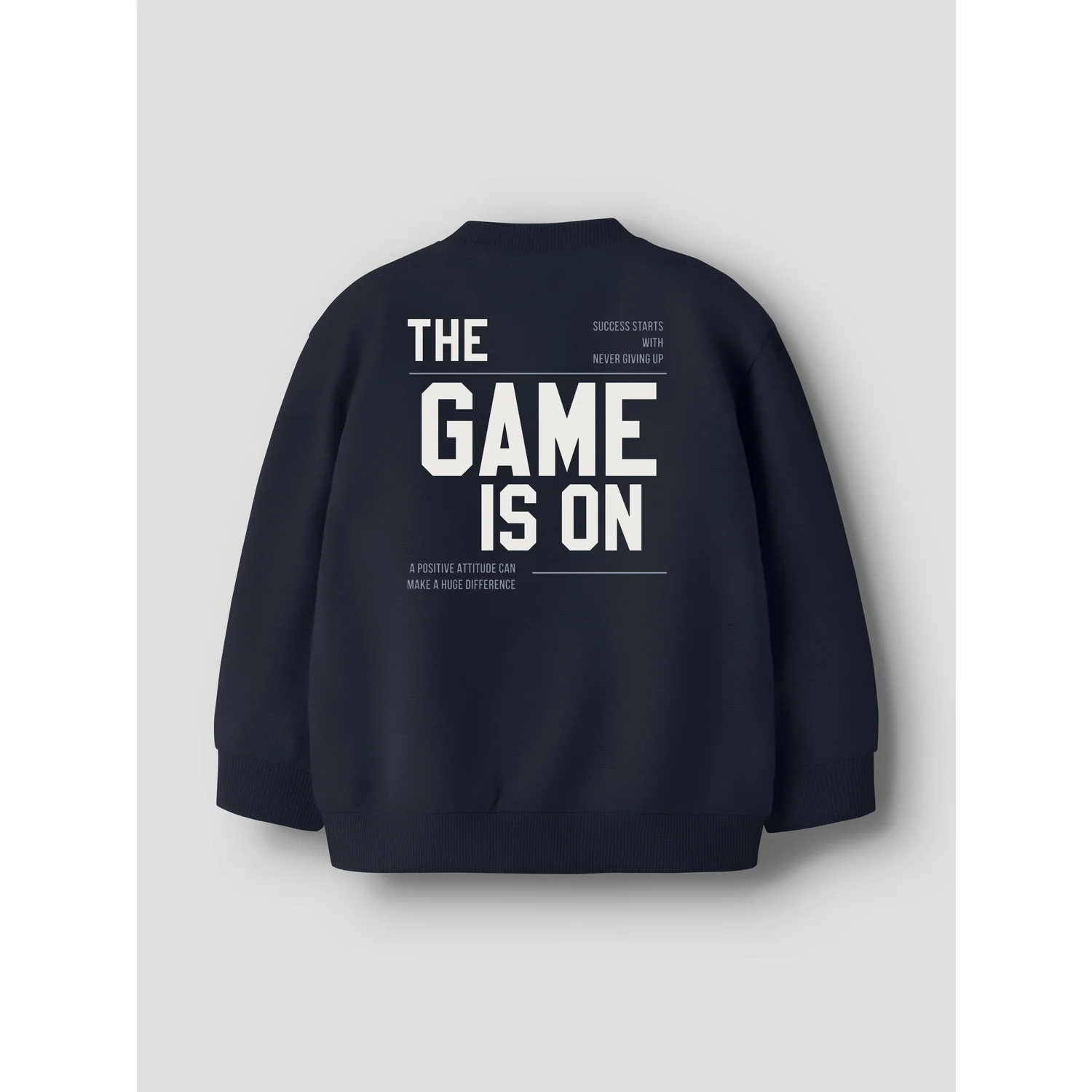 Name It Navy Blazer Nmmdalm Ls Nreg Sweat Card Unb - Image 2