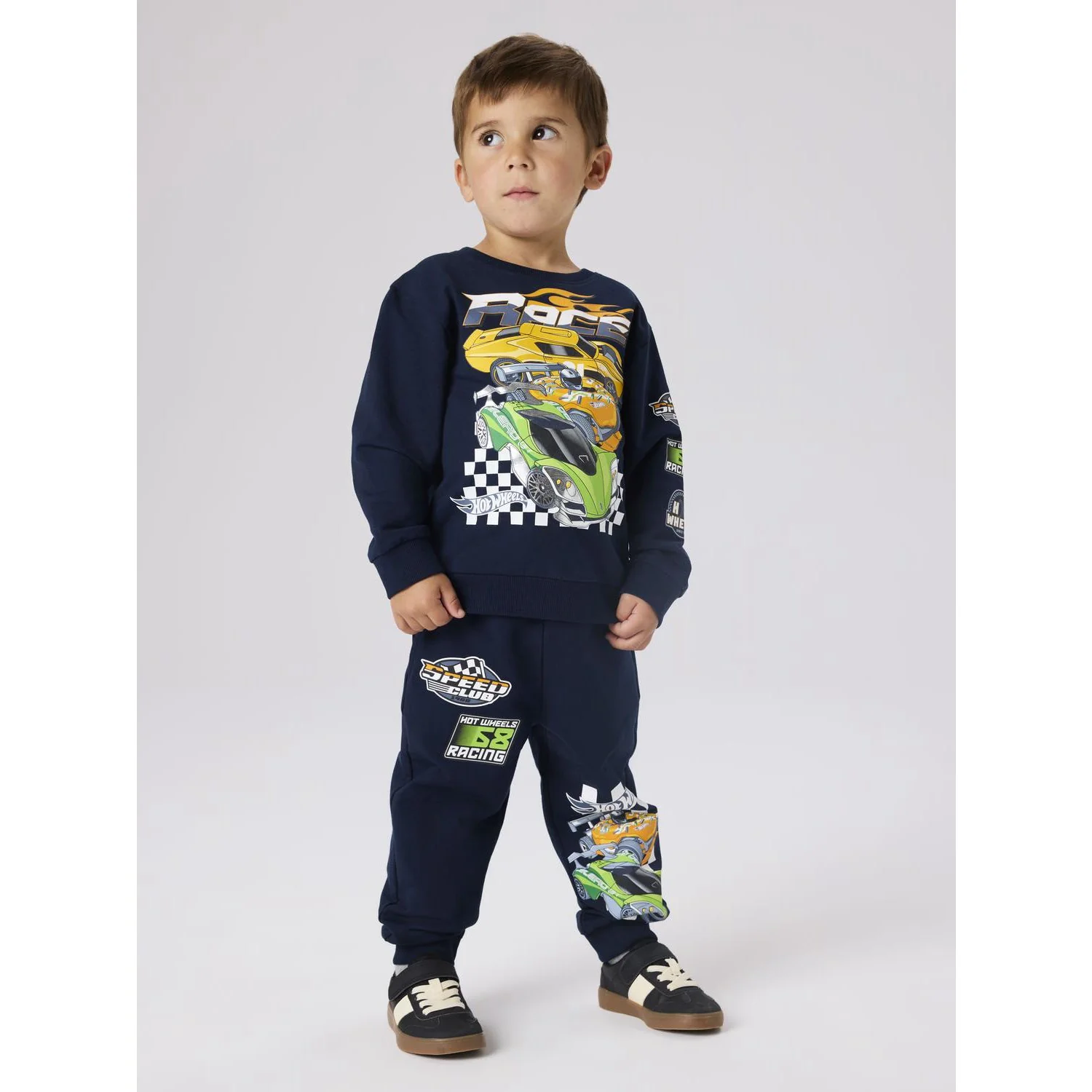 Name It Navy Blazer Nmmjerry Hotwheels Nreg Swe Bukser Unb Mat - Image 2