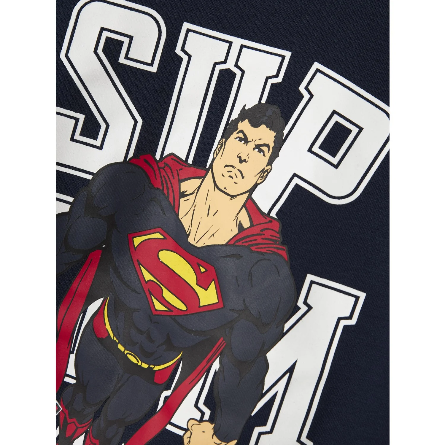 Name It Navy Blazer Nmmjunes Superman Nreg Ls Top Wab - Image 2