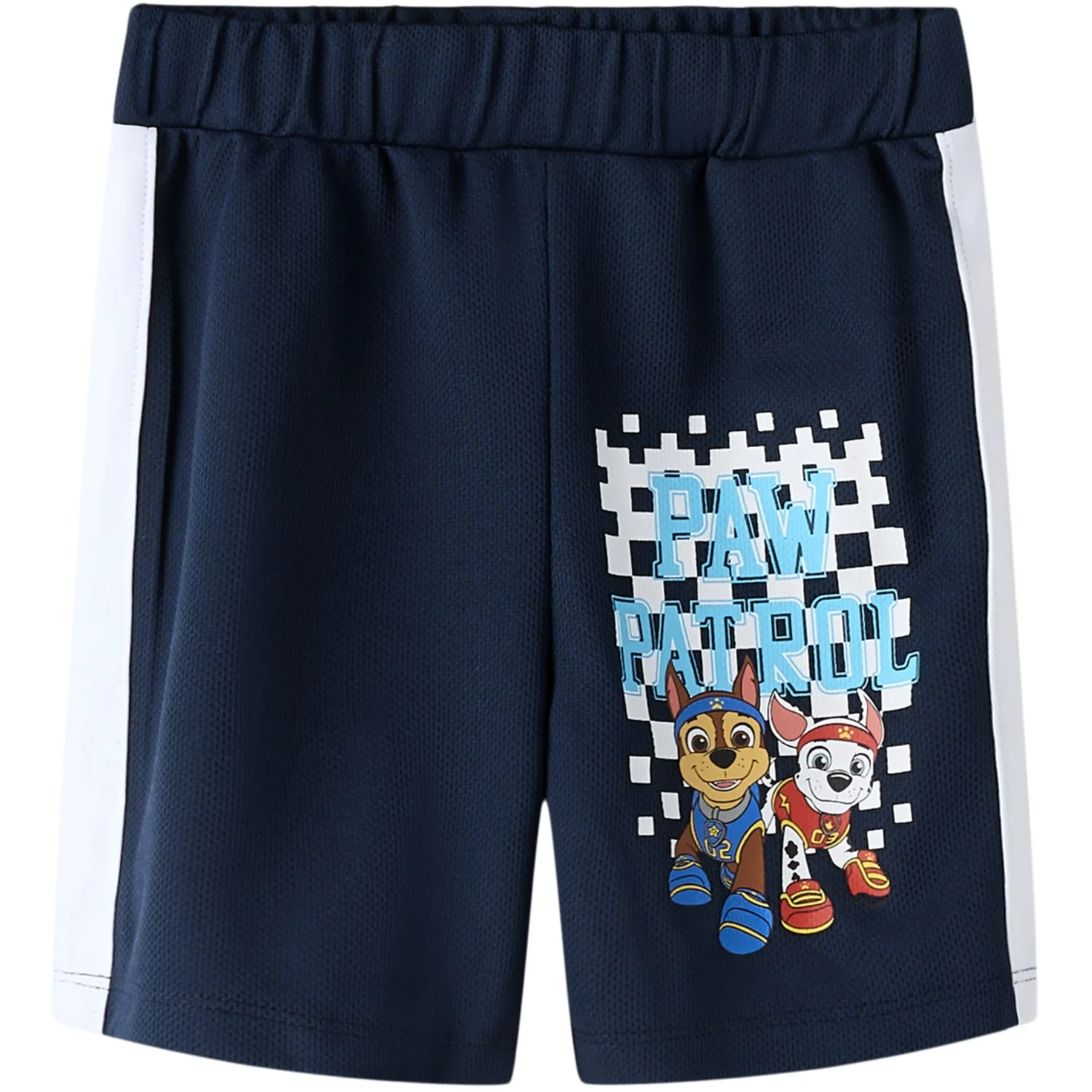 Name It Navy Blazer Nmmmargo Paw Long Nreg Poly Shorts Cplg