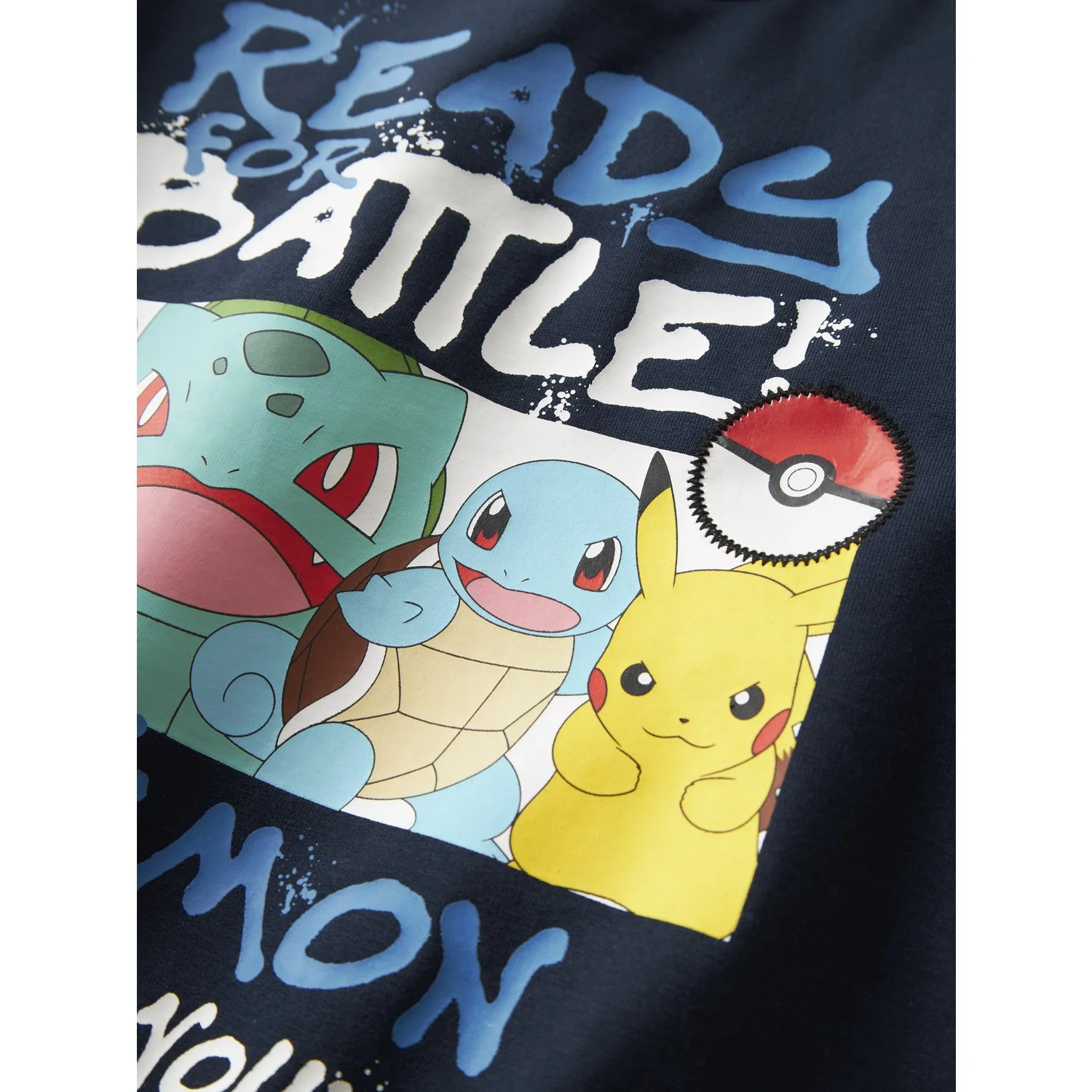 Name It Navy Blazer Nmmmumi Pokemon Nreg Sweat Unb Sky - Image 2