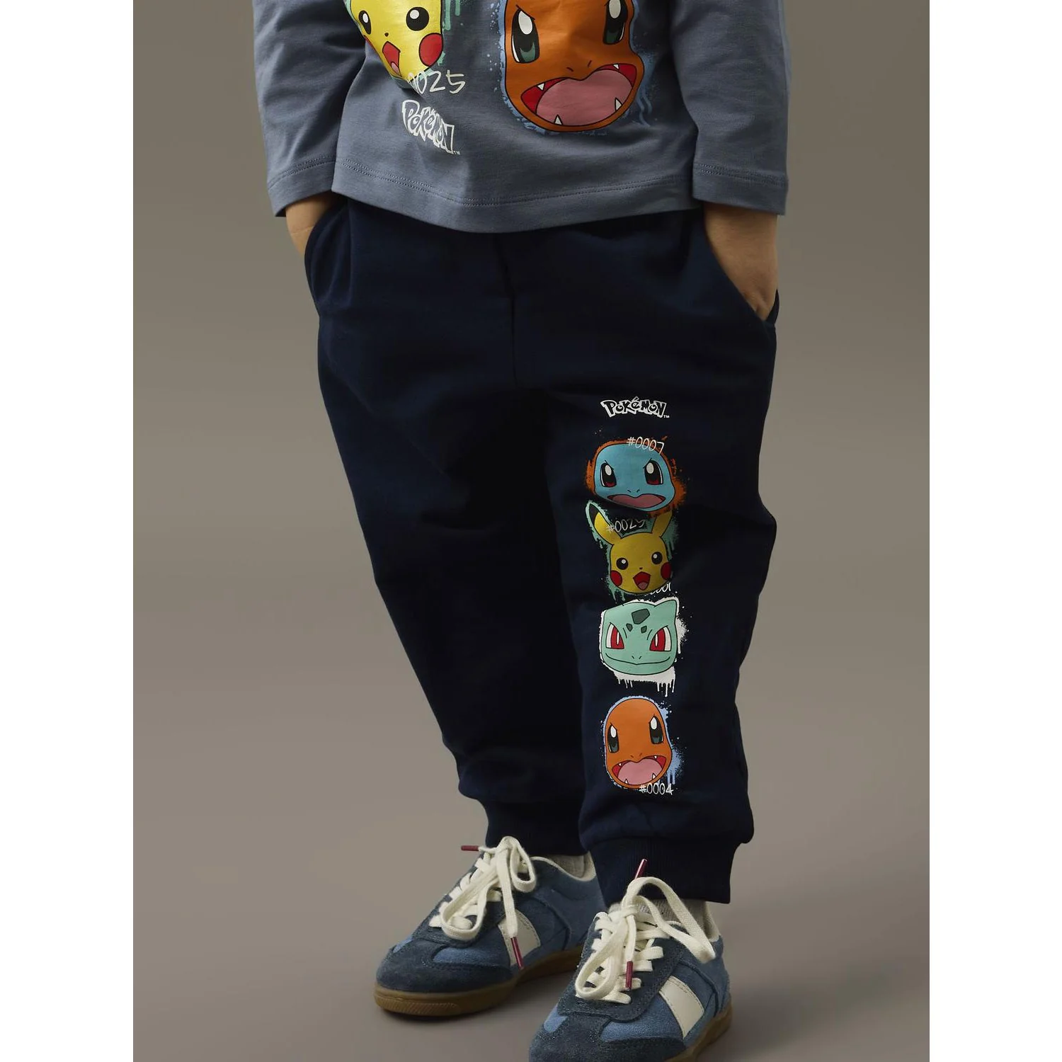 Name It Navy Blazer Nmmnoa Pokemon Nreg Swe Pants Bru Sky - Image 3