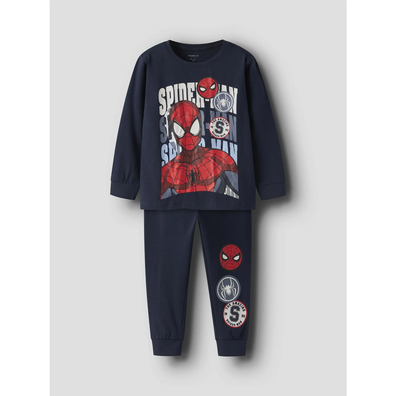 Name It Navy Blazer Nmmocti Spider Ls Nightset Mar - Image 4