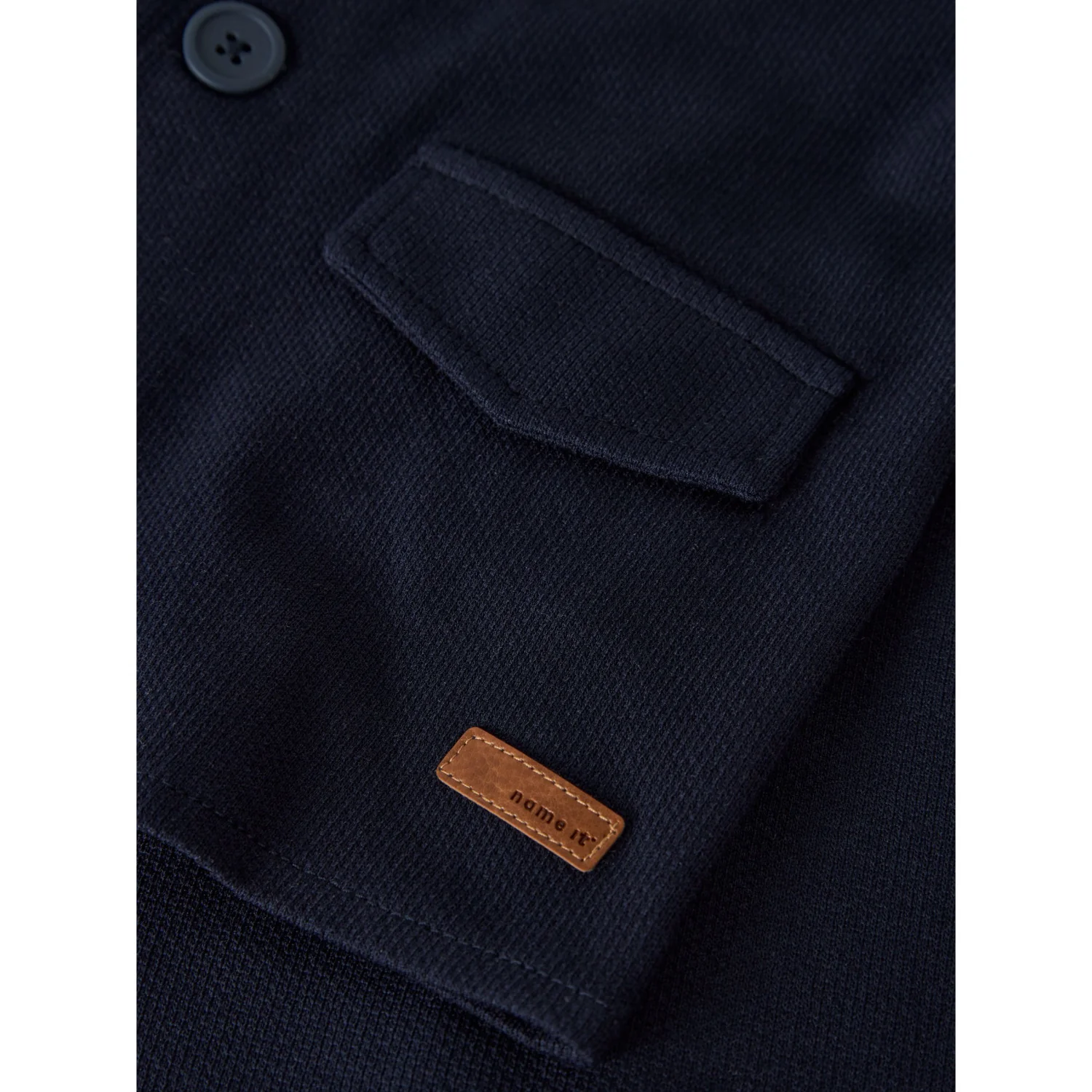 Name It Navy Blazer Nmmrobino Sweat Blazer Unb - Image 2