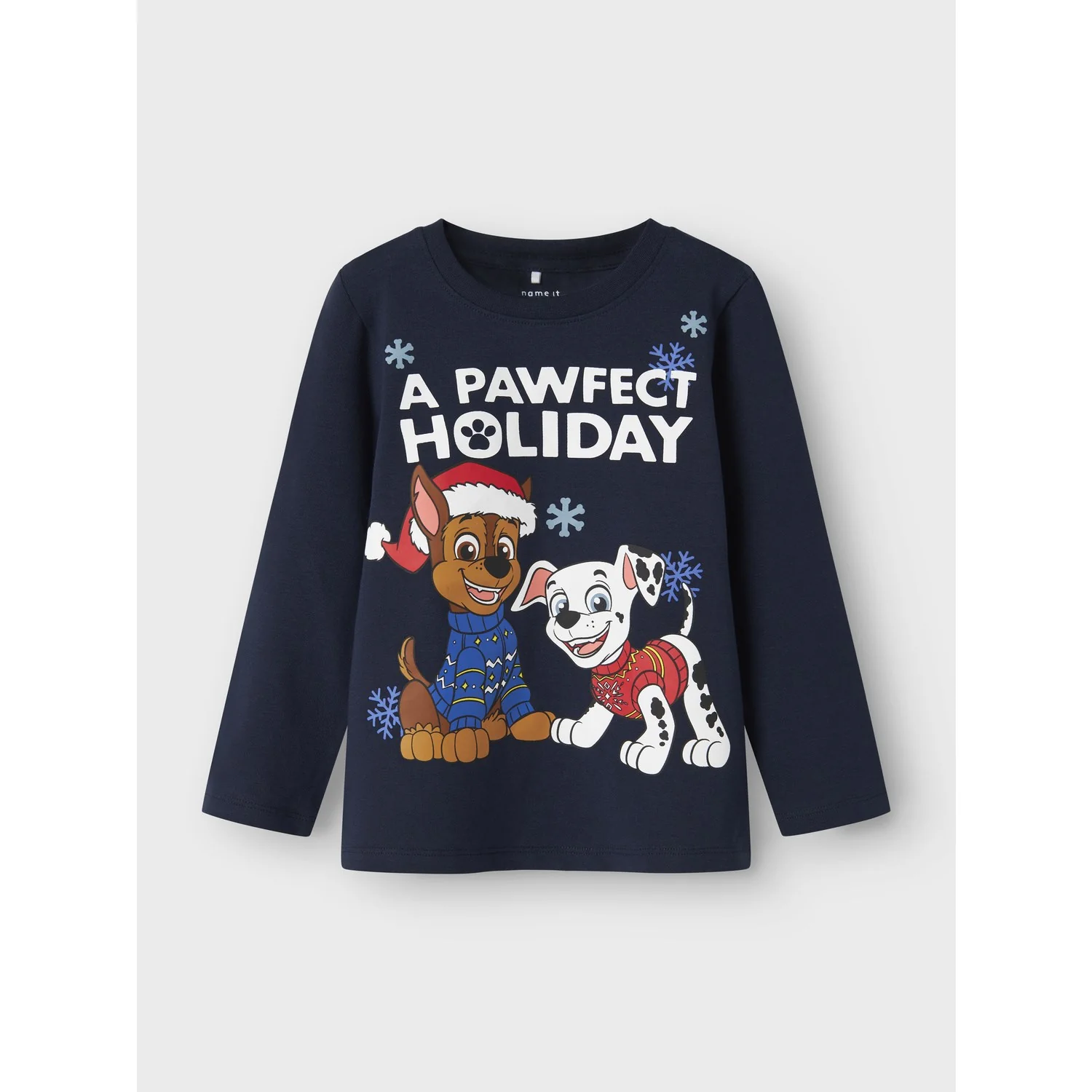 Name It Navy Blazer Nmmstellan Paw Ls Top Cplg - Image 3
