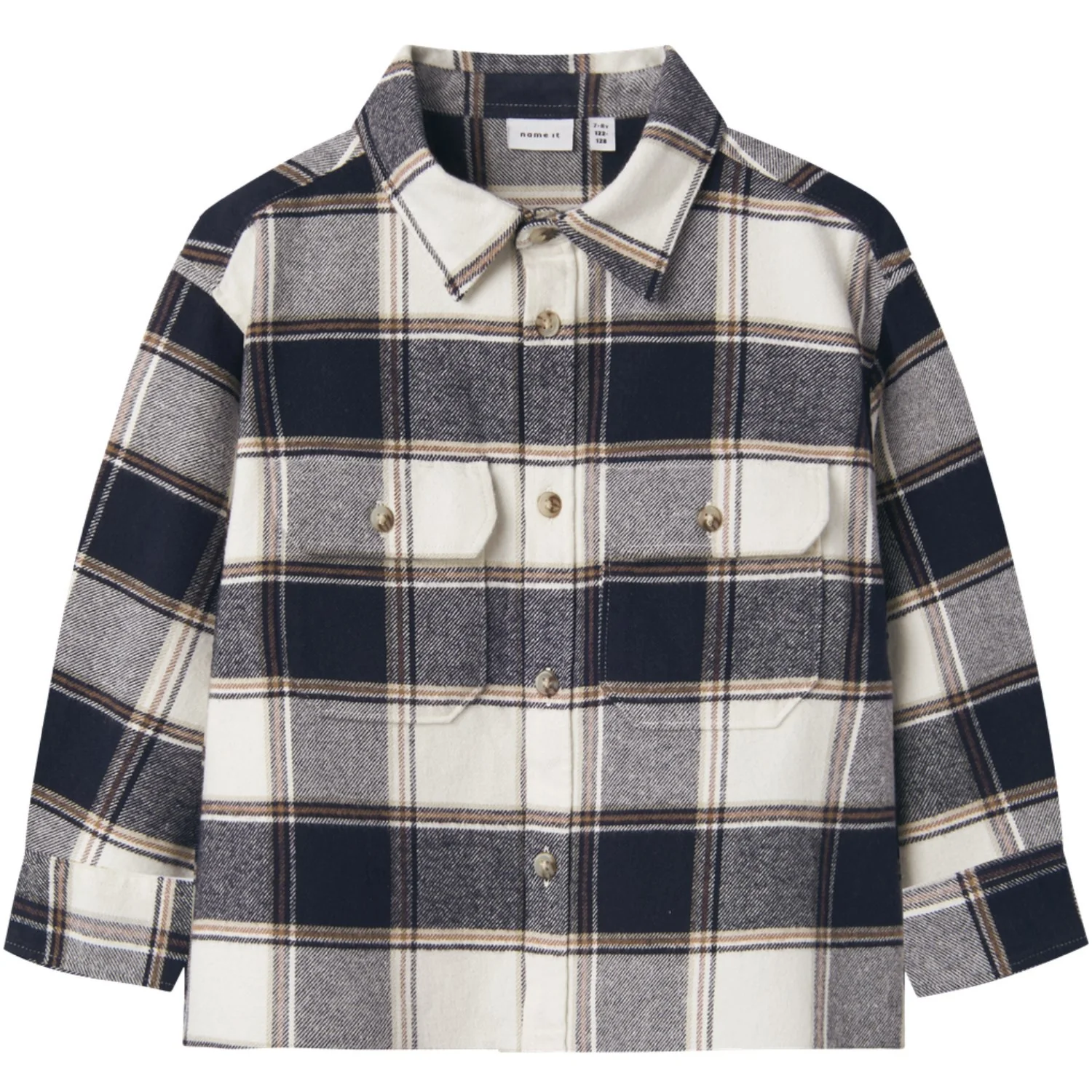 Name It Navy Blazer Nmmtamol Os Ls Skjorte