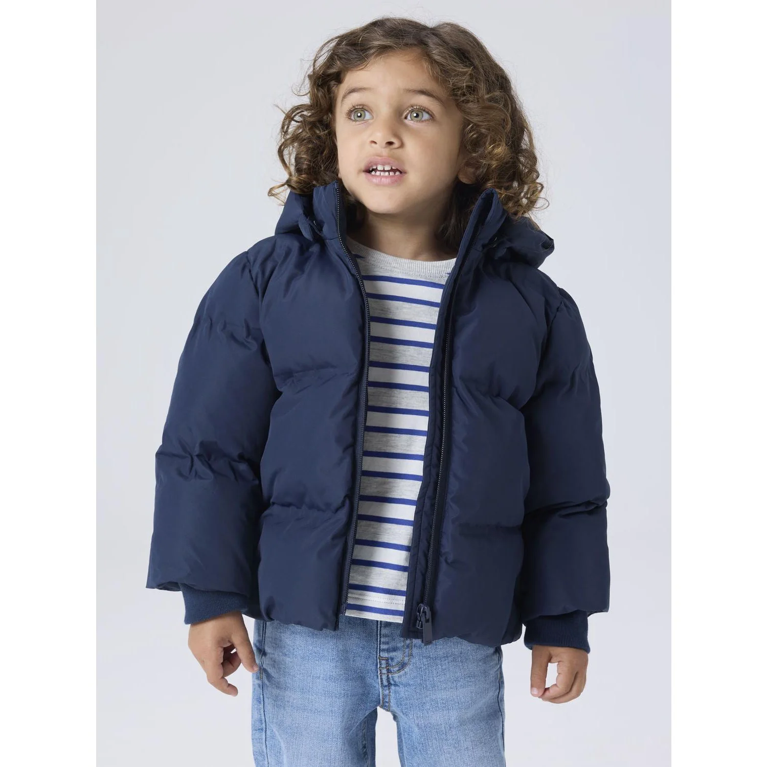 Name It Navy Blazer Nmnmusk Puffer Jakke Tb Noos - Image 3