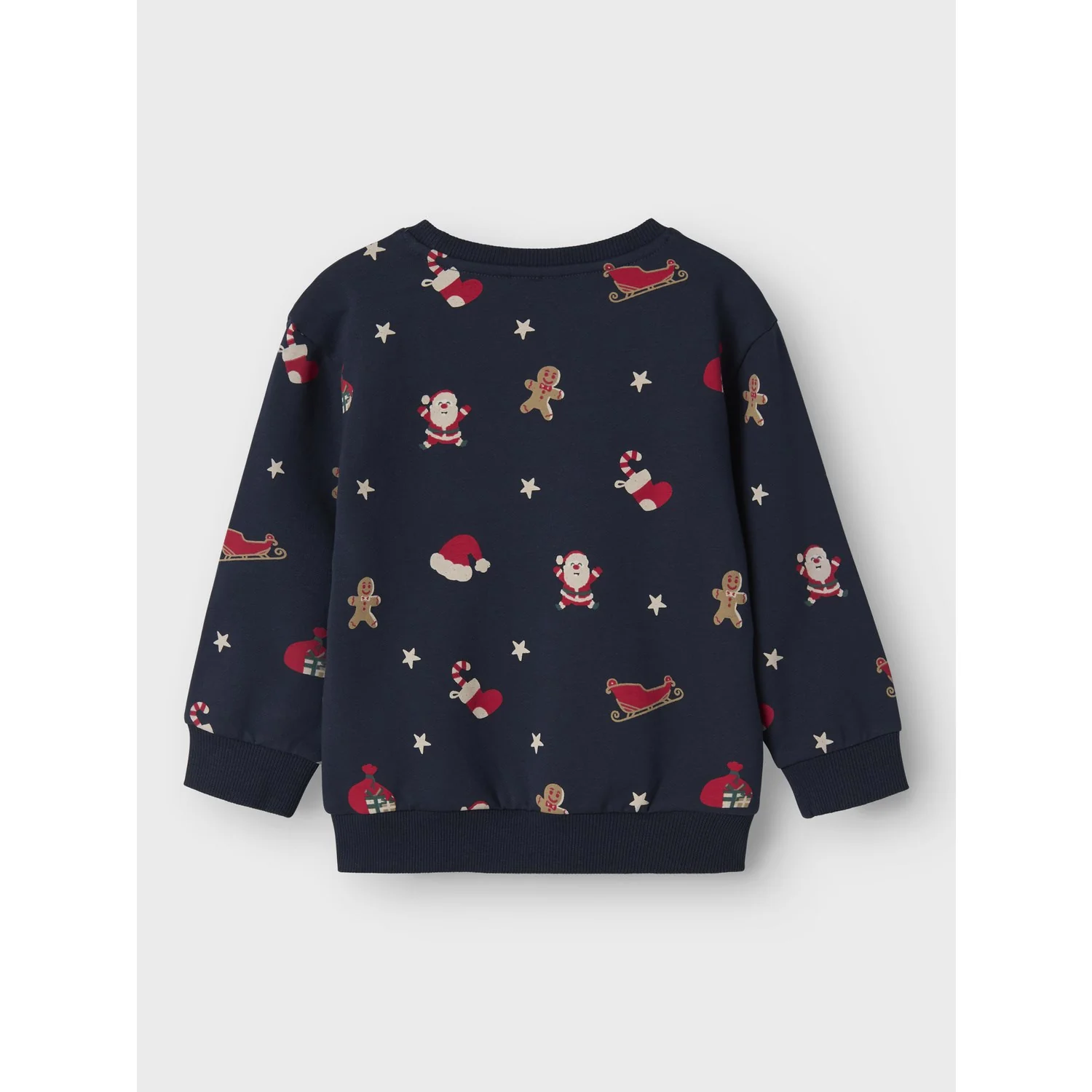 Name It Navy Blazer Nmnrohom Ls Nreg Sweat Bru - Image 2