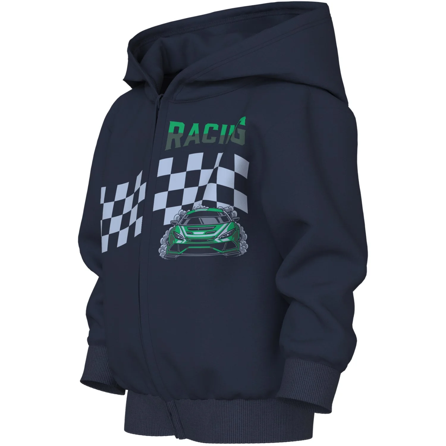 Name It Navy Blazer Racing Nmmvoltinus Nreg Sweat Card Wh Bru - Image 2