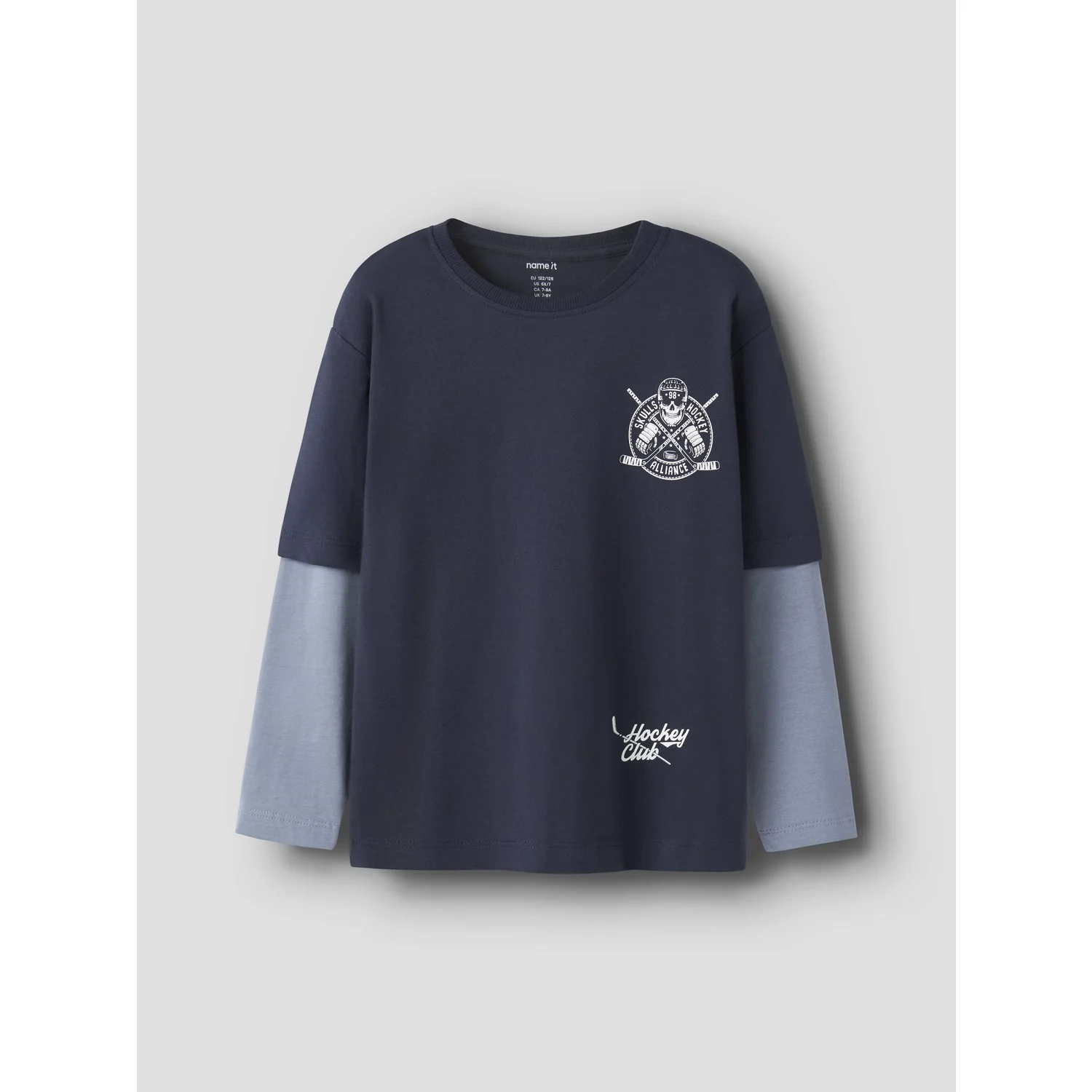 Name It Navy Blazer Skull Nkmvarto Ls Nreg Top - Image 3