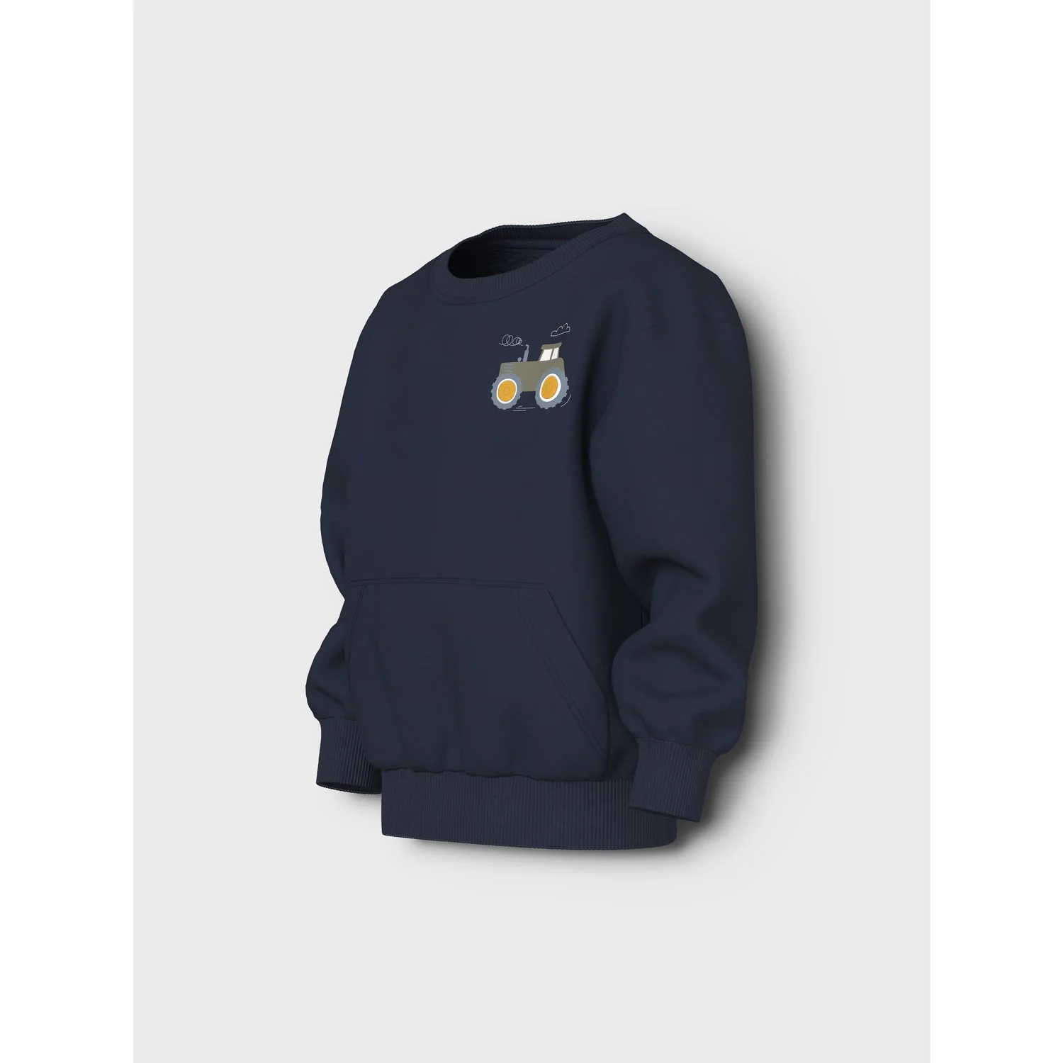 Name It Navy Blazer Tractor Nmmvugo Ls Nreg Sweat Bru - Image 2