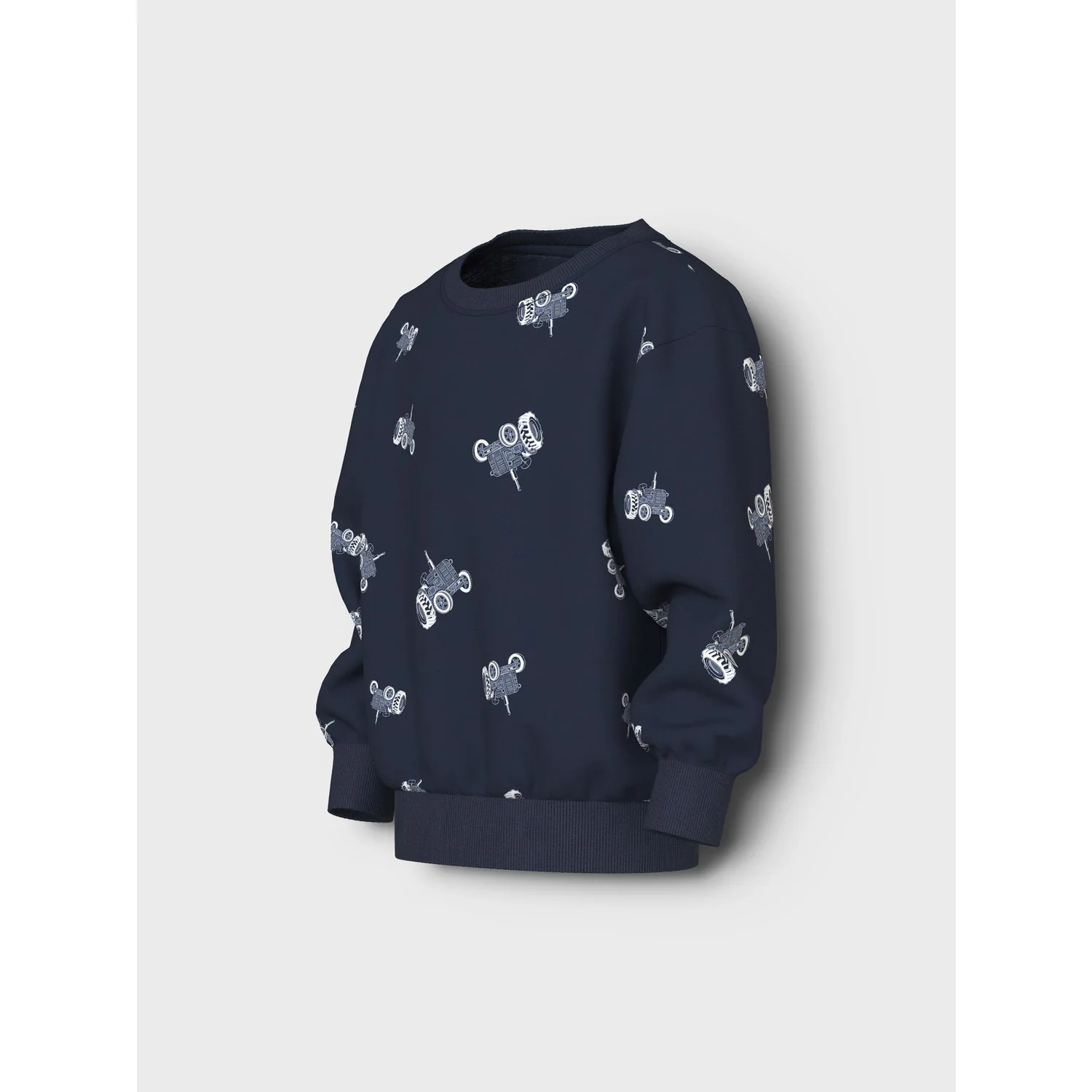 Name It Navy Blazer Tractors Nmmvifelix Ls Nreg Sweat Unb - Image 2