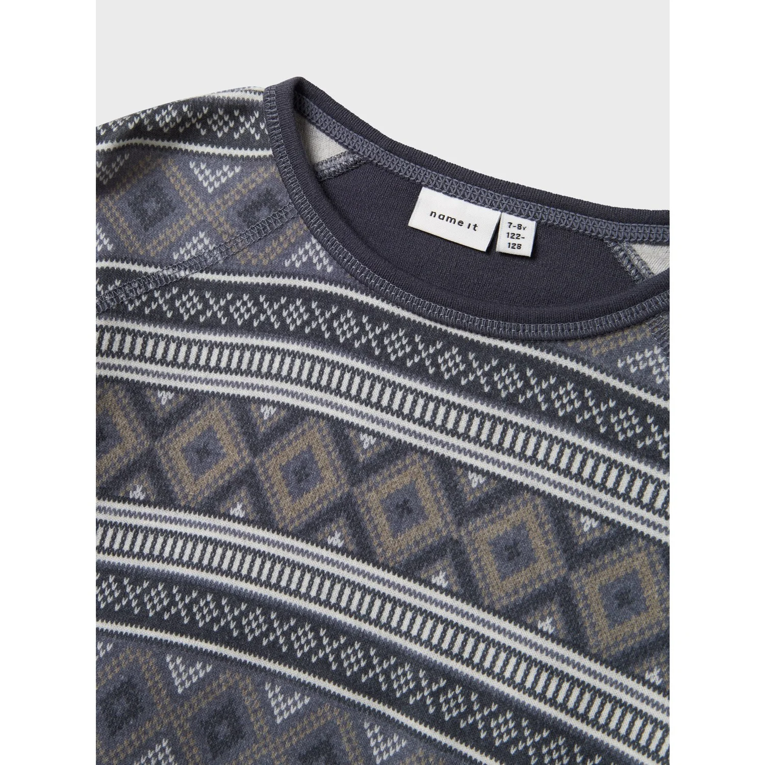 Name It Ombre Blue Iceland Nkmwillto Uld Ls Top - Image 2