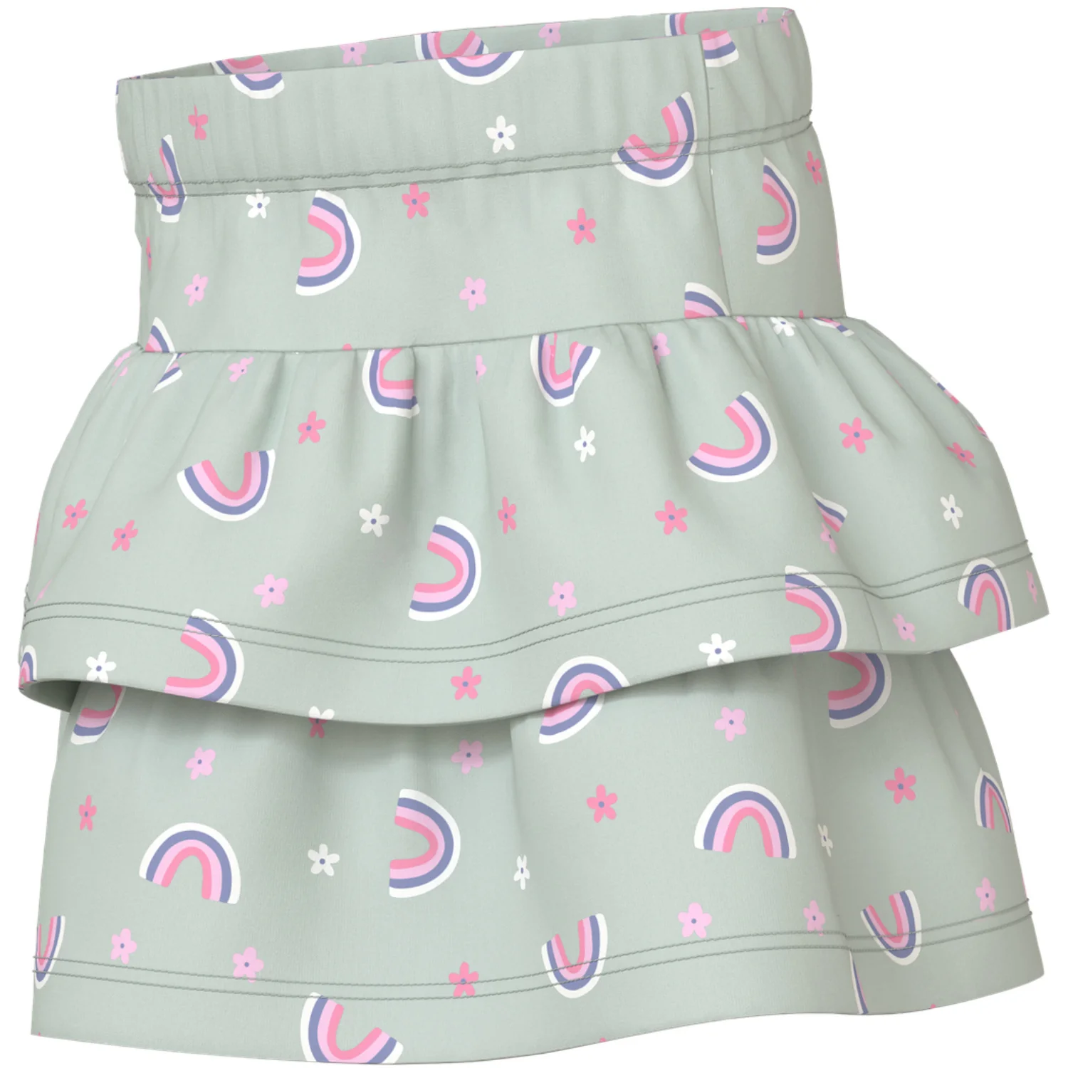 Name It Pale Aqua Rainbow Nmfvigga Nederdel - Image 3