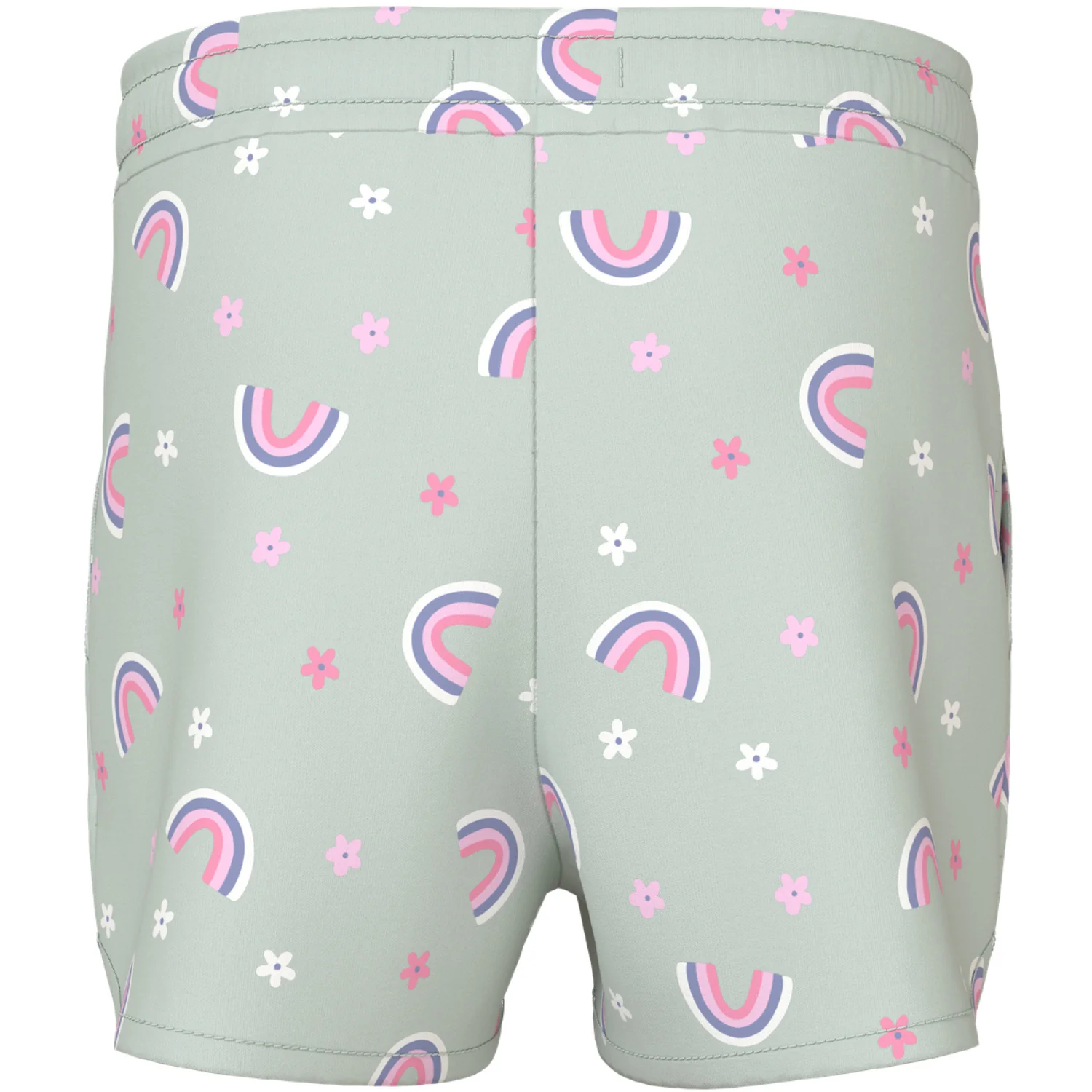 Name It Pale Aqua Rainbow Nmfvigga Shorts F1 Noos - Image 2