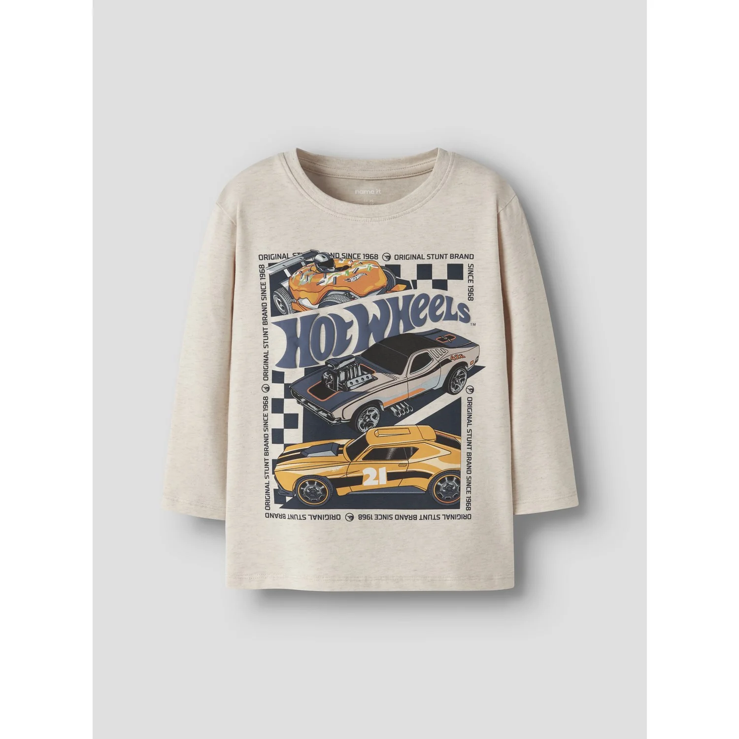 Name It Peyote Melange Nmmjunior Hotwheels Ls Nreg Top Box Mat - Image 2