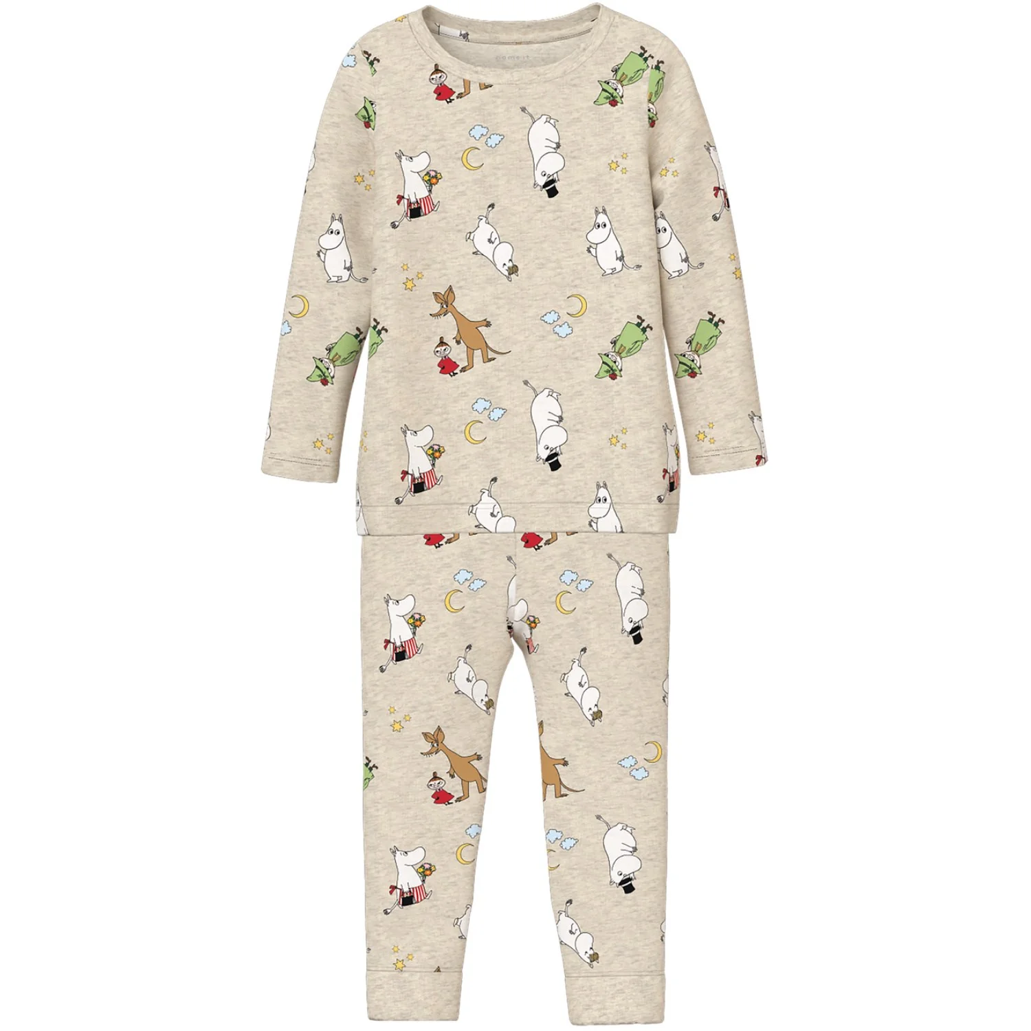 Name It Peyote Melange Nmnsemol Moomin Ls Natsæt Vde