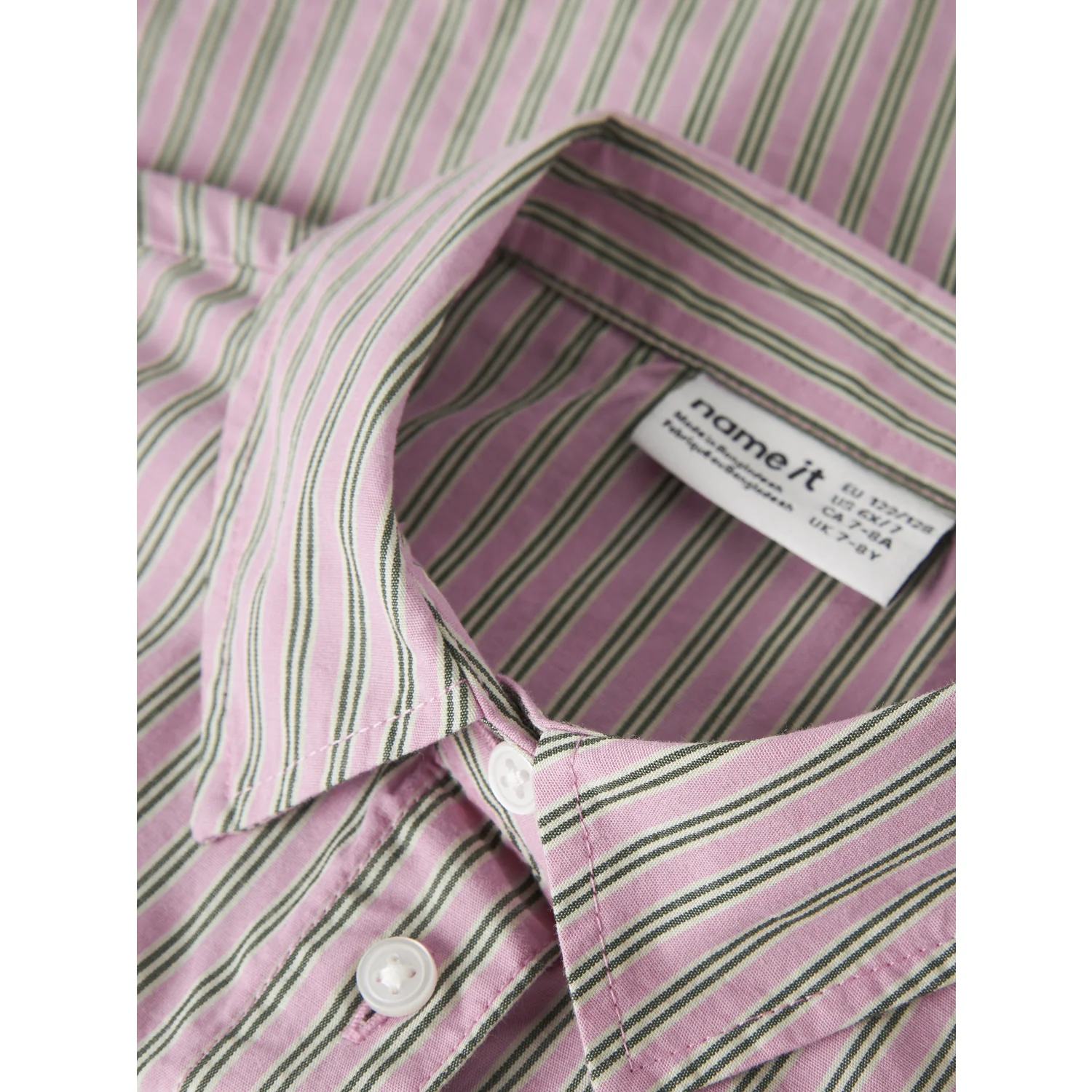 Name It Pink Drink Nkfjociko Ss Nreg Sh Skjorte - Image 4