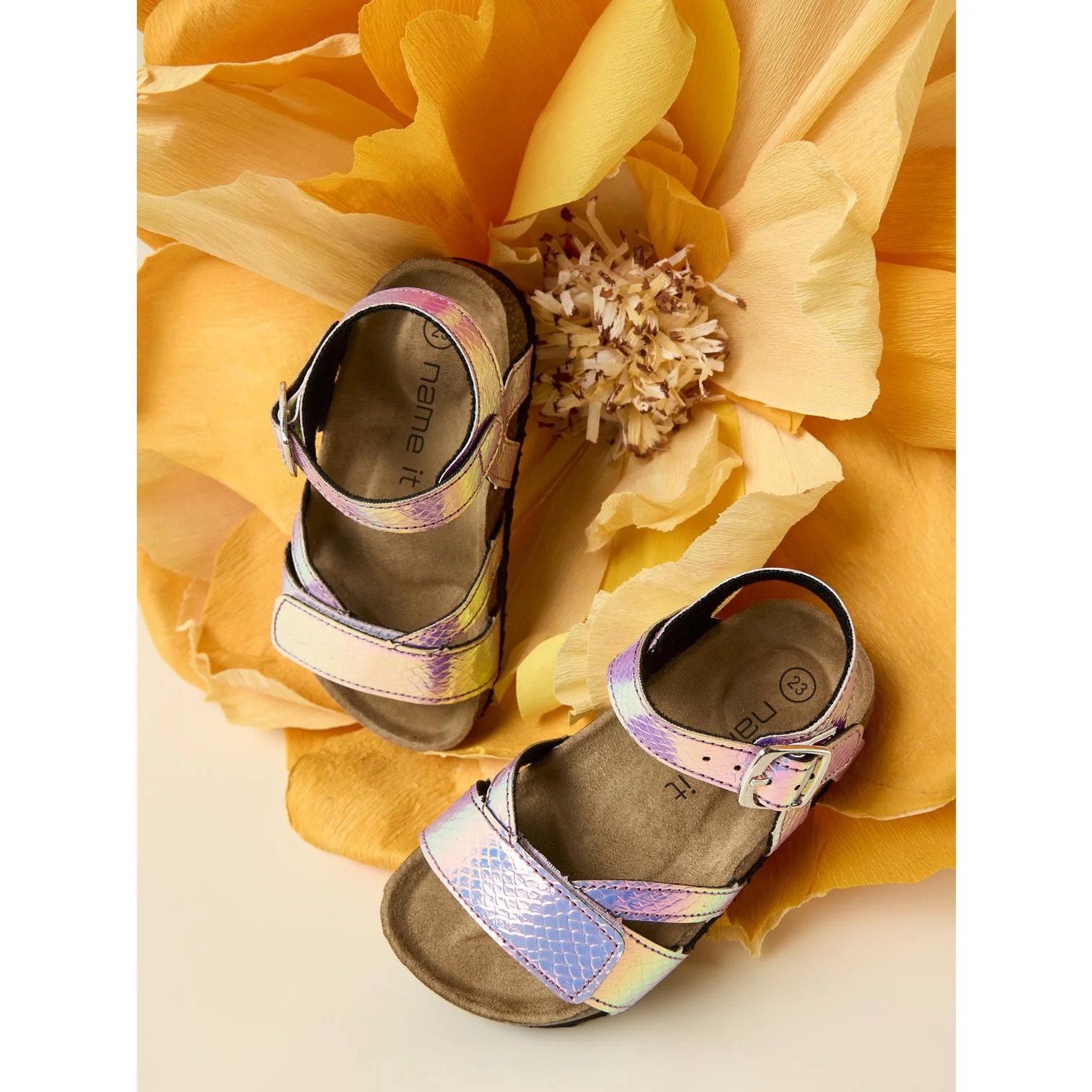 Name It Pirouette Iridescent Nmffiona Sandal - Image 2