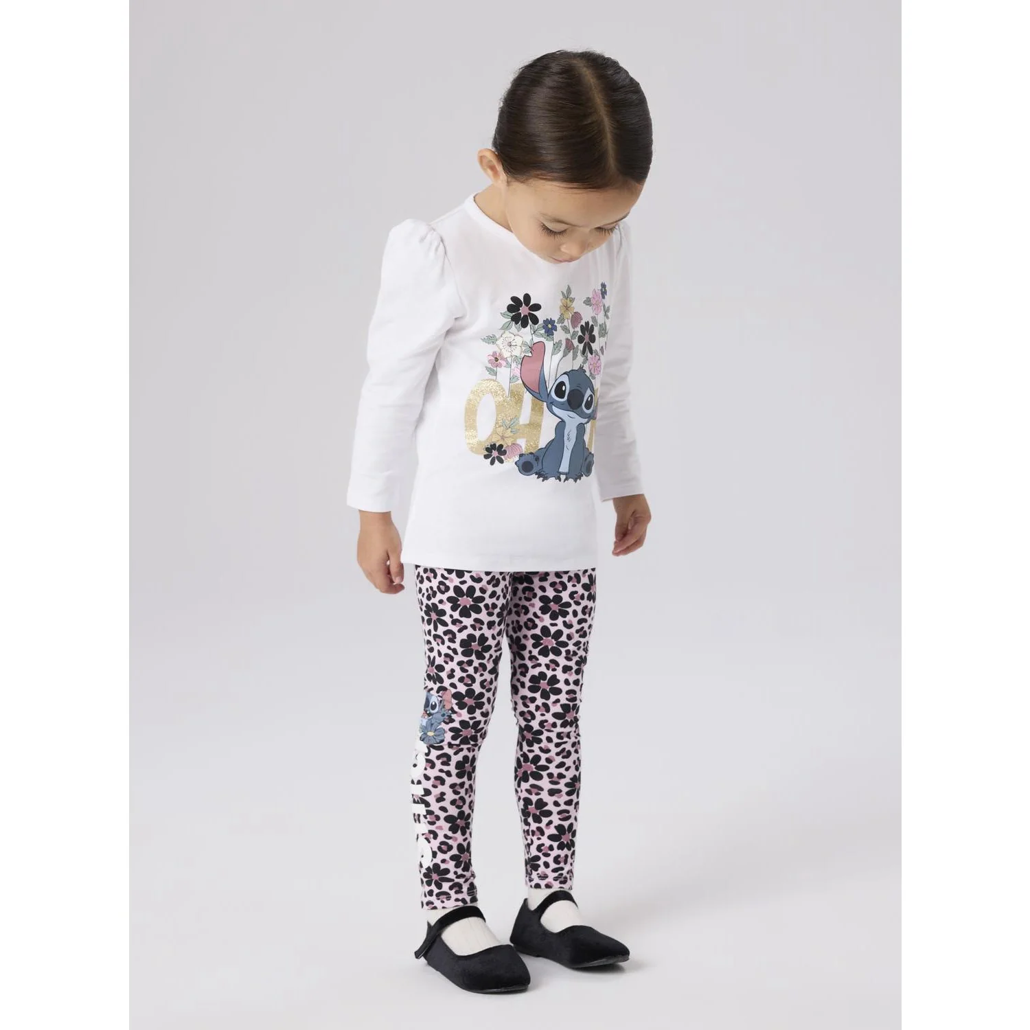 Name It Pirouette Nmfjinda Stitch Leggings Wdi - Image 2