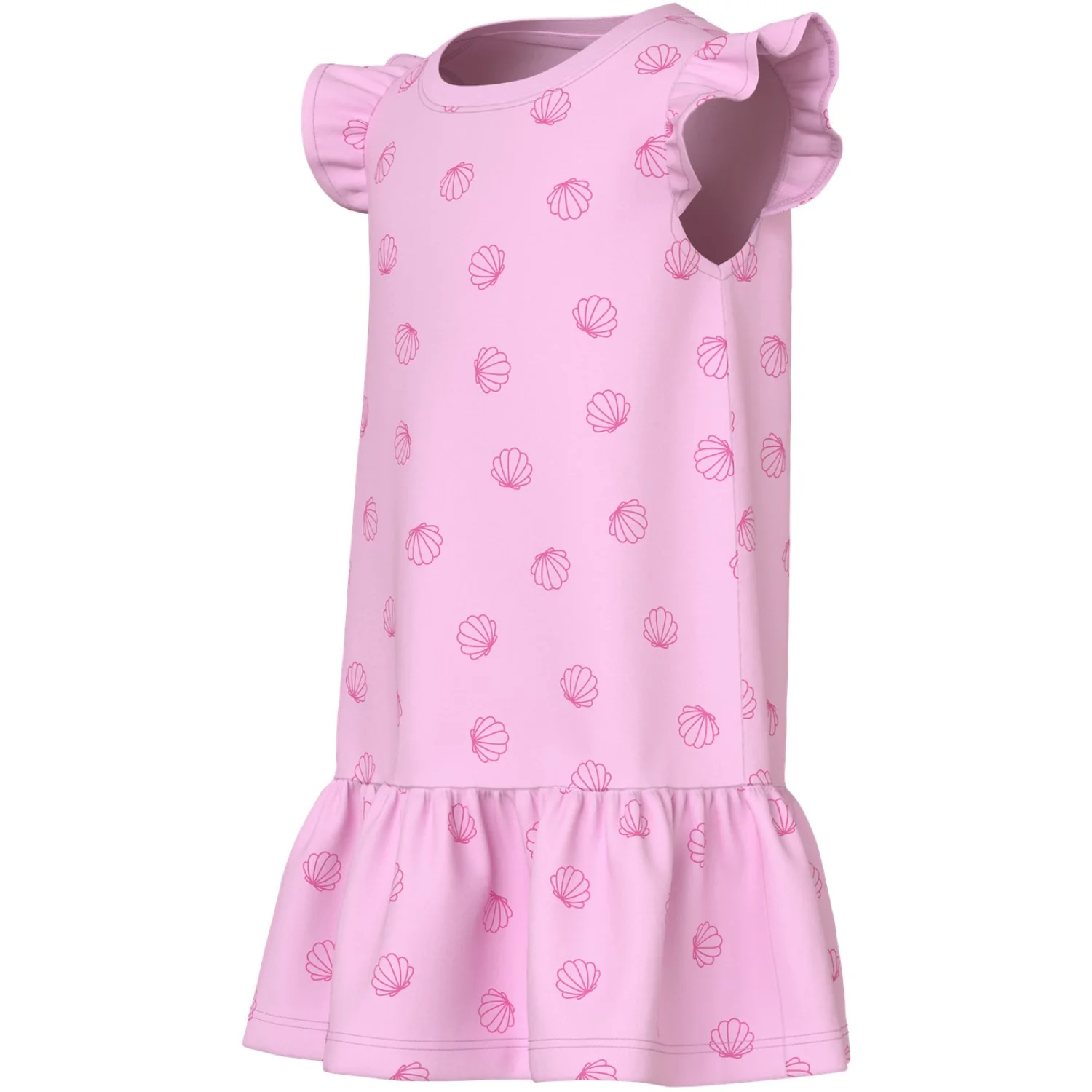 Name It Pirouette Sea Shells Pink Nmfvida Capsl Kjole - Image 2